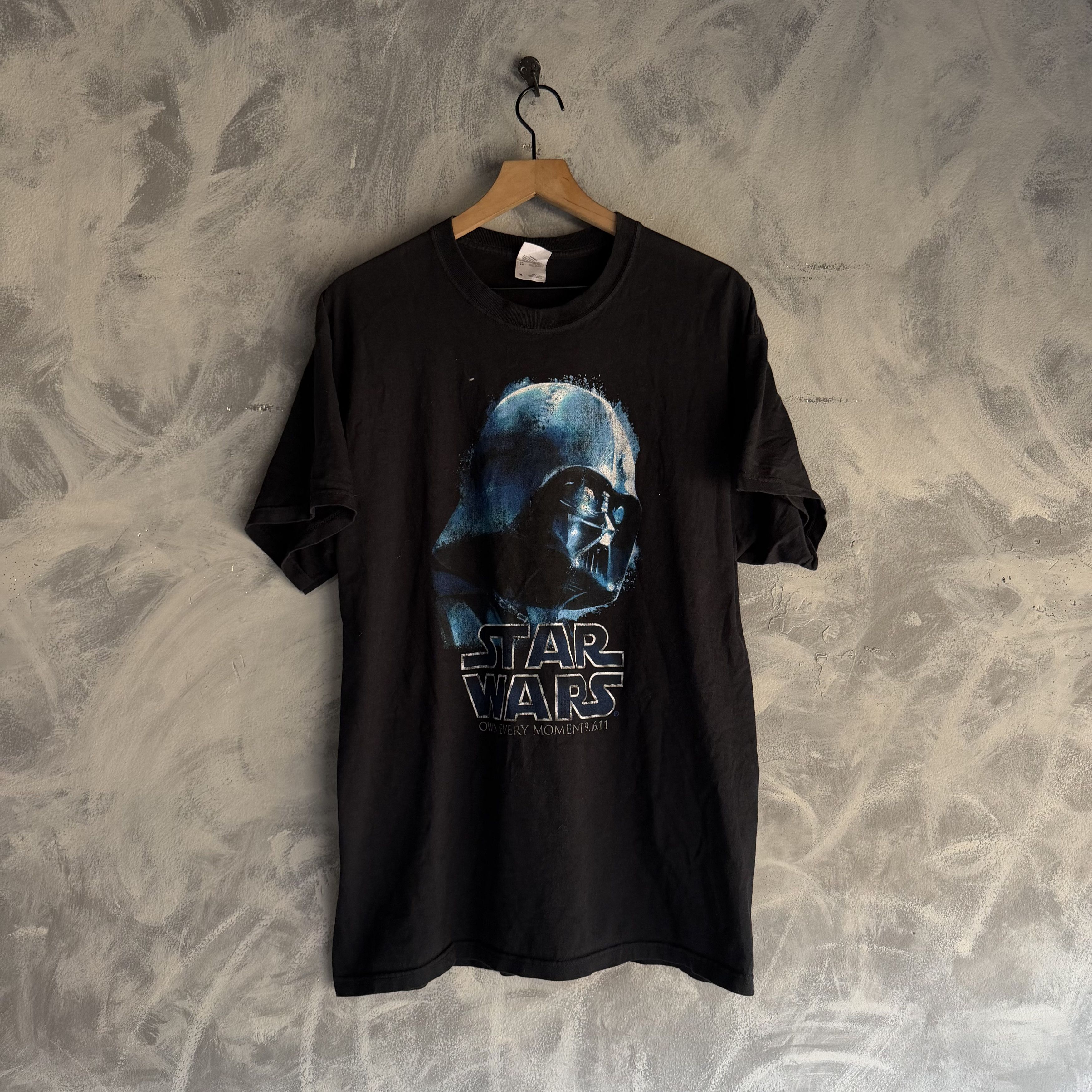 Star Wars Vtg Star Wars T-Shirt Darth Vader Own Every Moment 9-16-11 Size US XL / EU 56 / 4 - 1 Thumbnail
