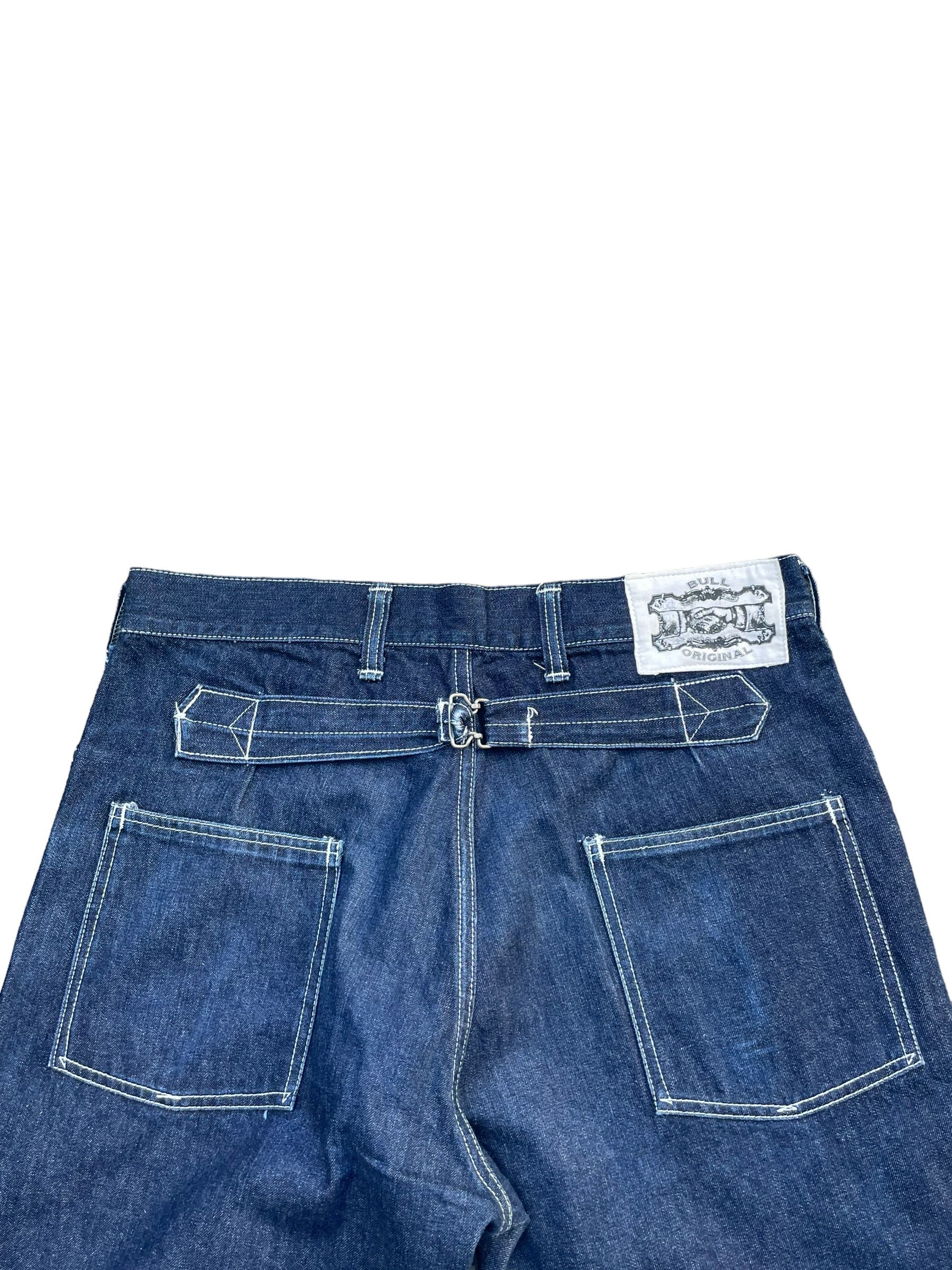 If Six Was Nine Vintage Bull Original Denim Baker Pant Size US 33 - 5 Thumbnail