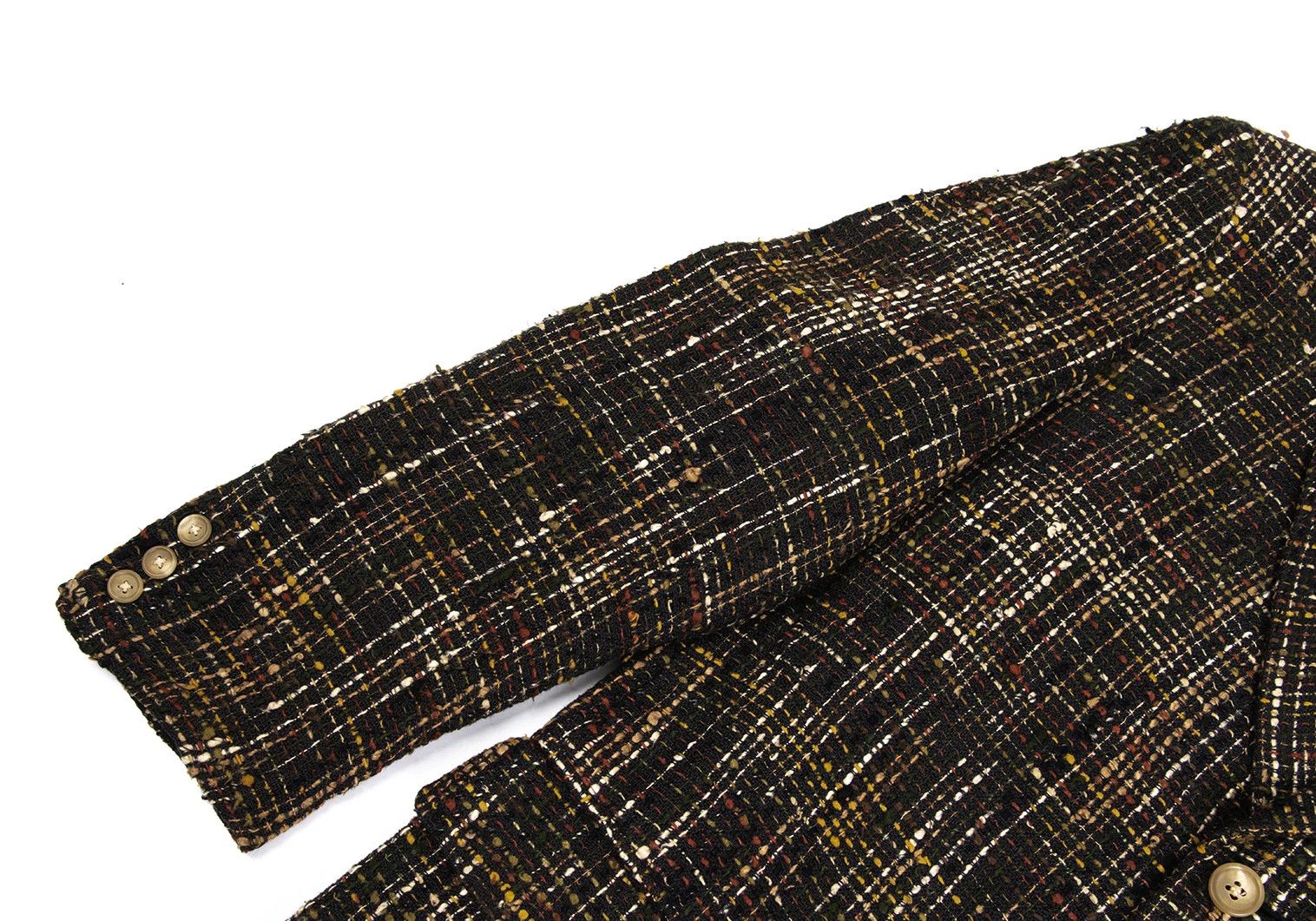 Yohji Yamamoto Yohji Yamamoto Silk Linen T Jacket Multi S Size US S / EU 44-46 / 1 - 5 Thumbnail