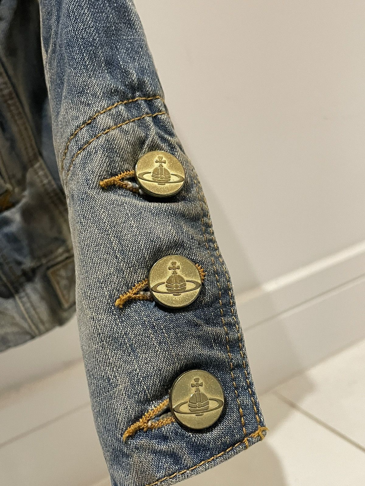 Lee × Vivienne Westwood Vivienne Westwood x Lee Icon Denim Trucker Jacket Size US M / EU 48-50 / 2 - 5 Thumbnail