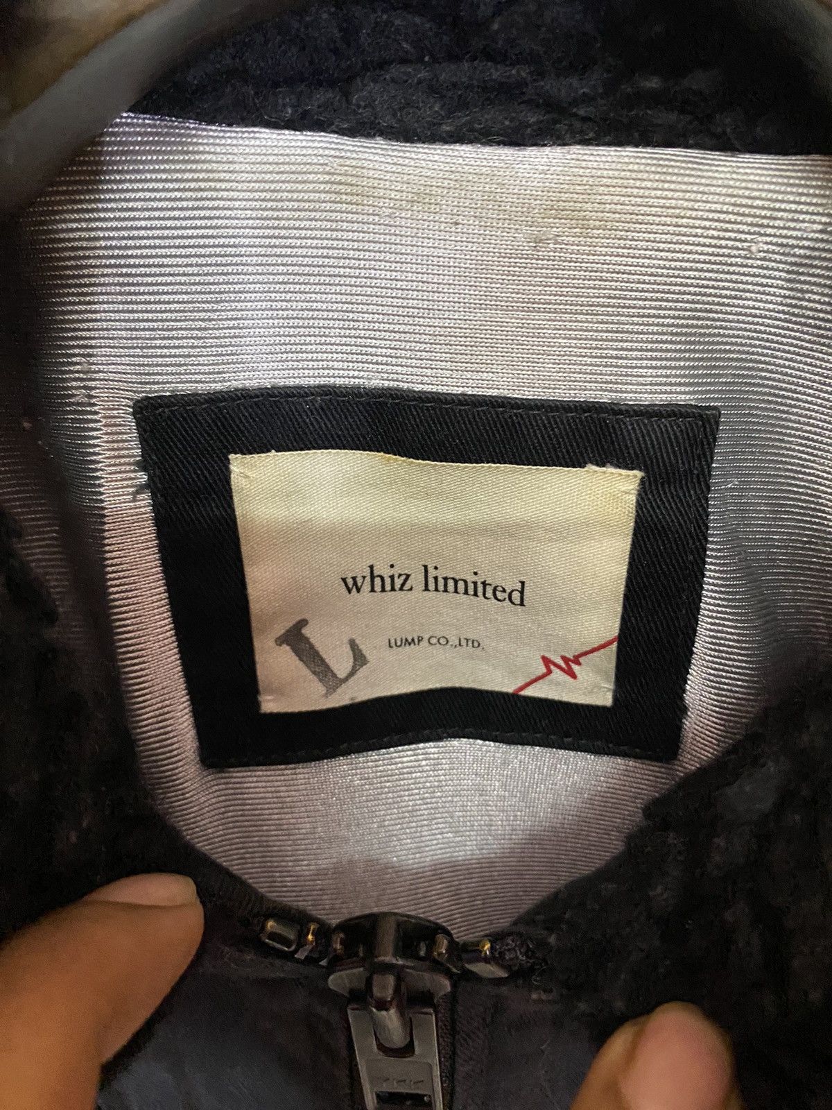 Designer × Japanese Brand × WHIZ LIMITED ‼️WHIZ LIMITED BOMBER JACKET FUR COLLAR‼️ Size US L / EU 52-54 / 3 - 5 Thumbnail