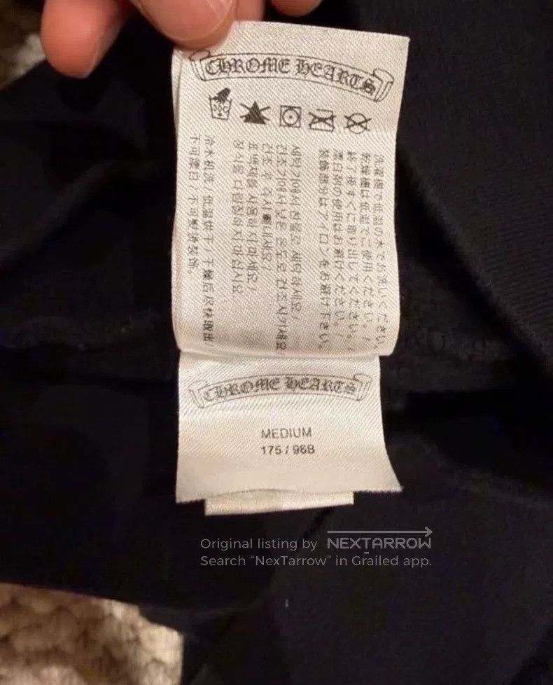 Chrome Hearts CHROME HEARTS Size M Sanskrit horseshoe glitter hot silver Size US M / EU 48-50 / 2 - 4 Thumbnail