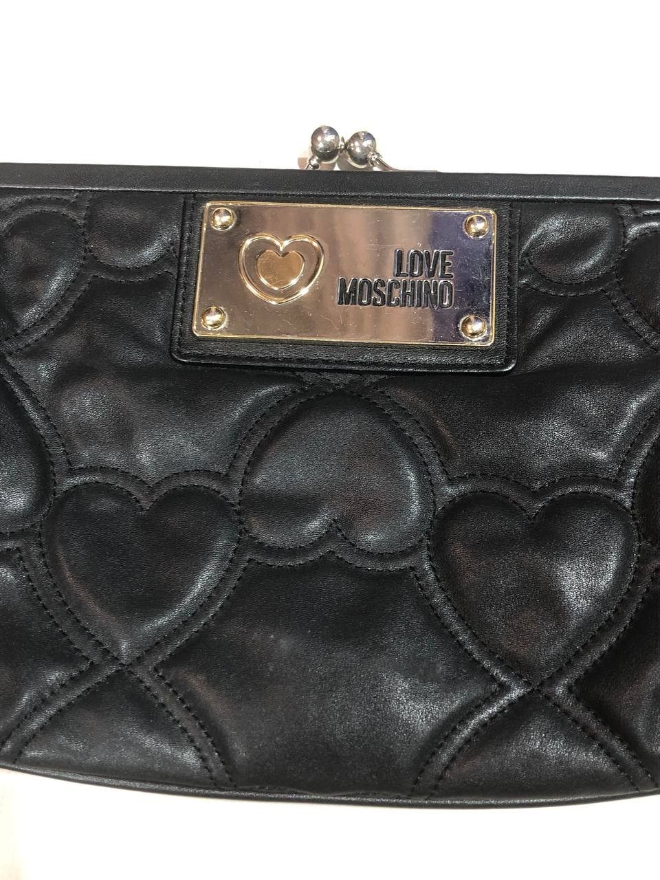 Moschino Moschino Leather Crossbody Bag Leather Size ONE SIZE - 3 Thumbnail