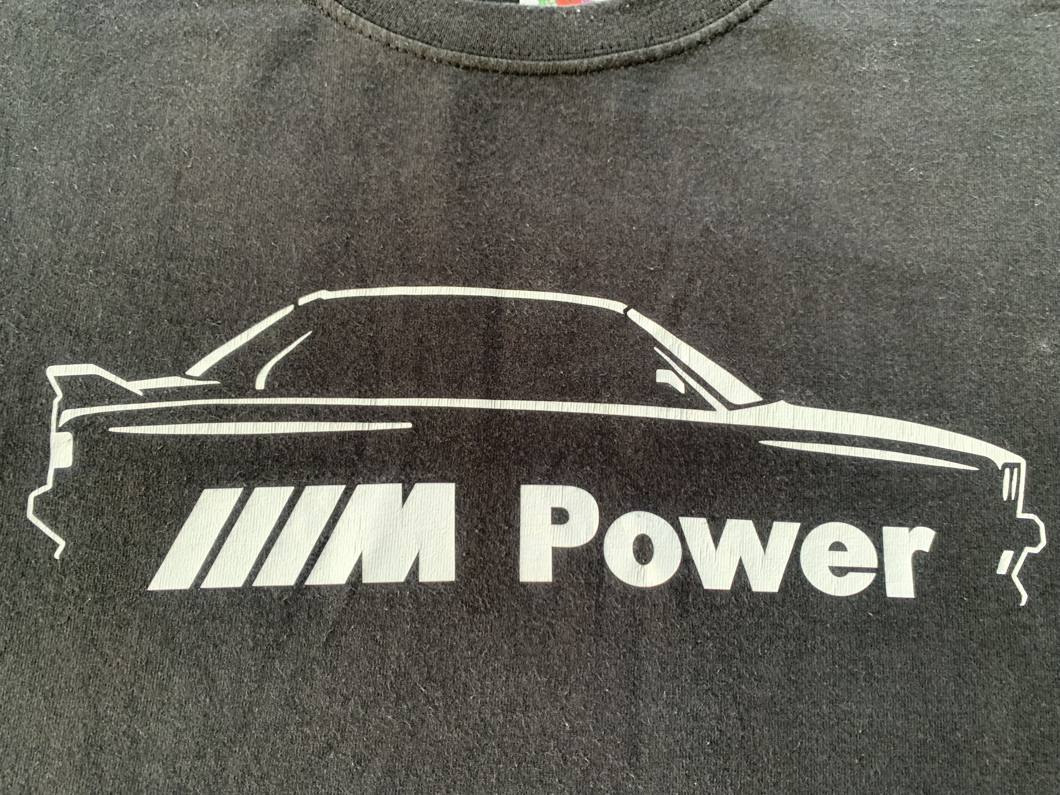 BMW BMW M Power Logo Cotton T Shirt Size US M / EU 48-50 / 2 - 5 Thumbnail