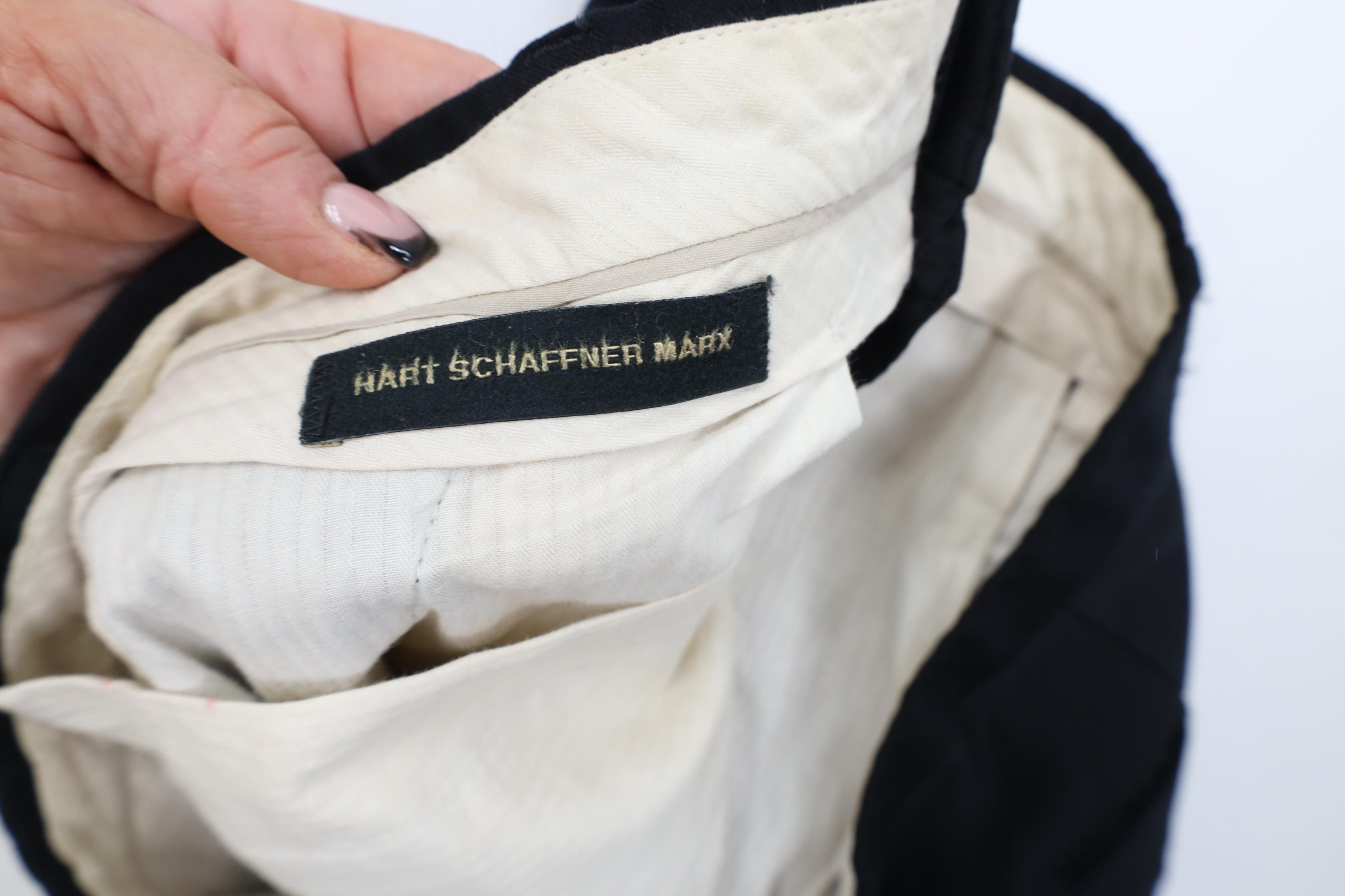 Vintage Vintage 90s Streetwear Wool Knit Wide Leg Chino Pants Black Size US 38 / EU 54 - 11 Thumbnail