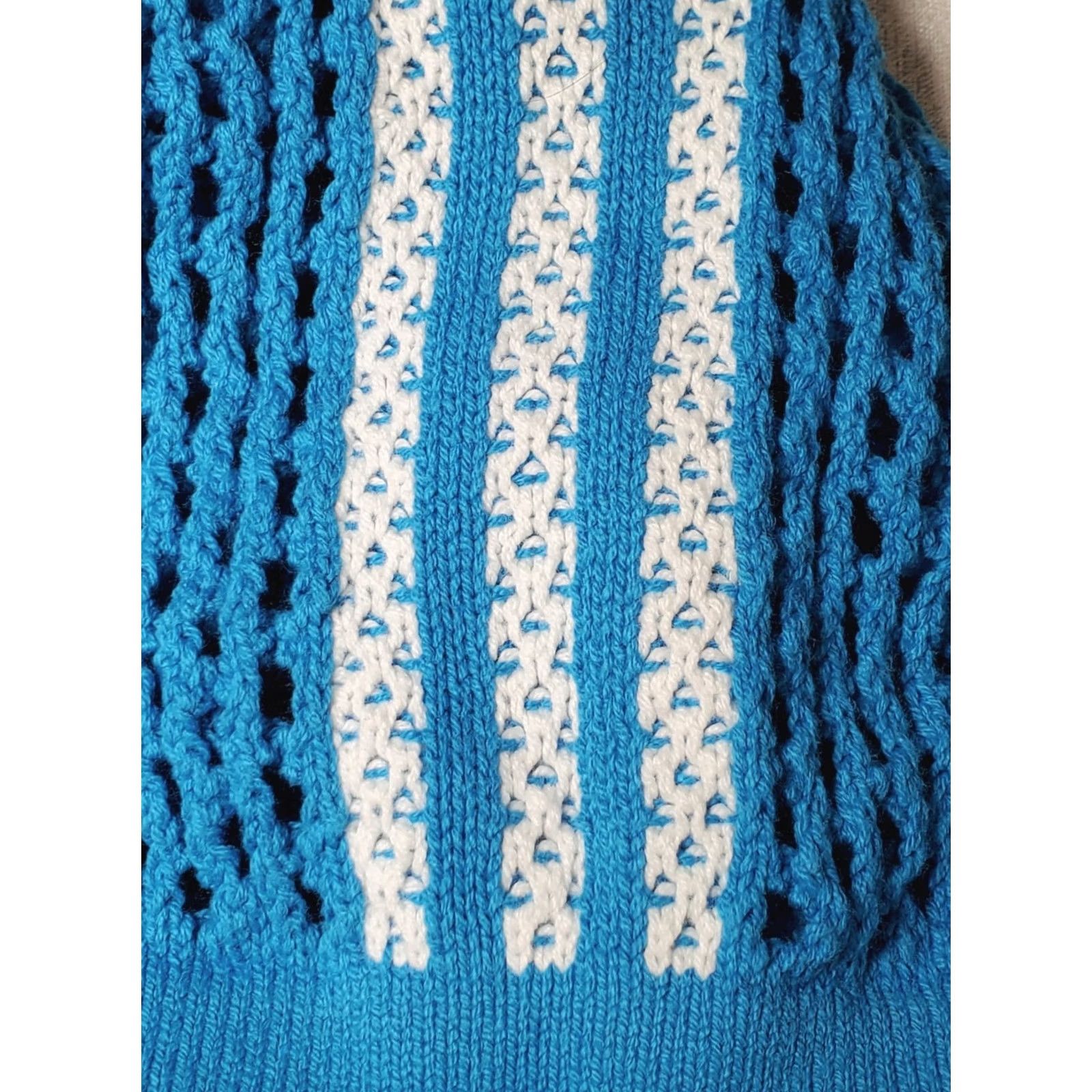 Adidas adidas CLOT Polo Crochet Bright Blue JE9592 Unisex Shirt M Size US M / EU 48-50 / 2 - 4 Thumbnail