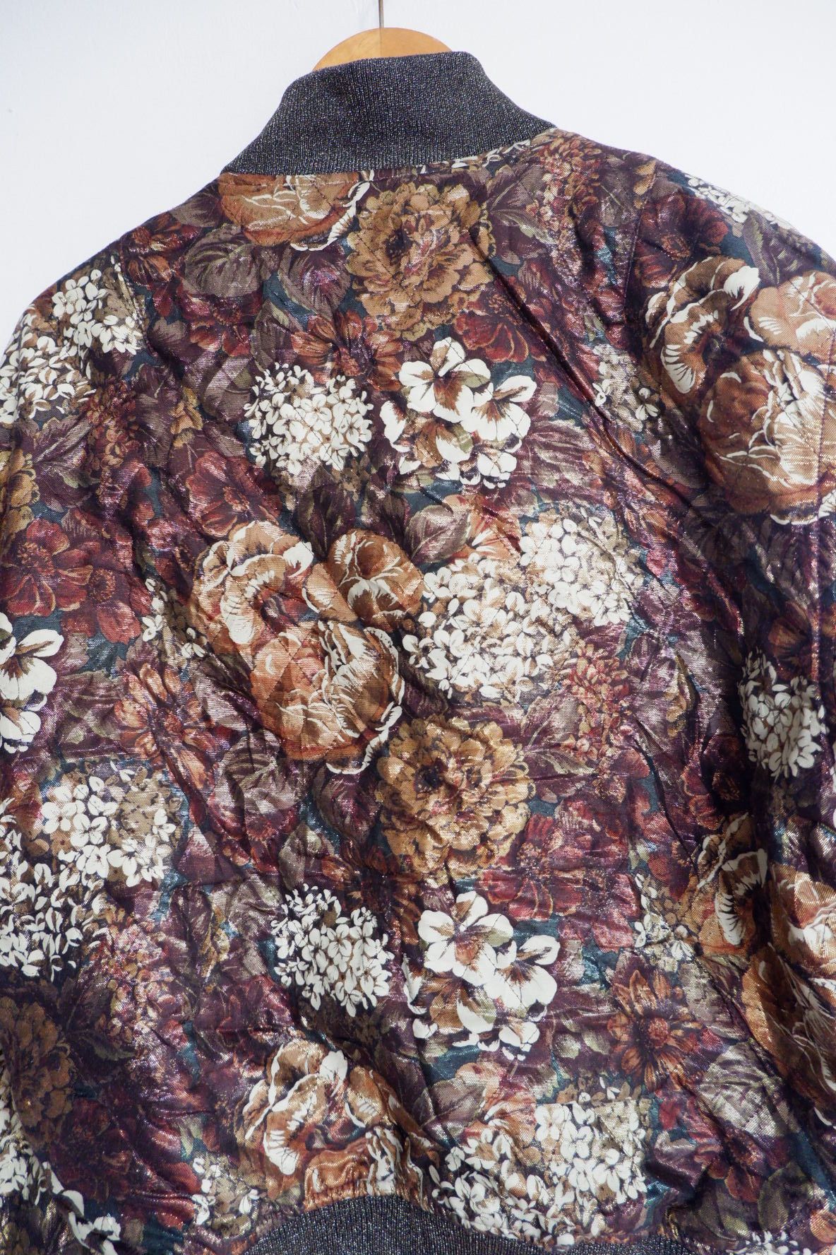 Yoshiyuki Konishi Vintage Yoshiyuki Konishi Reversible Velour Jacquard Bomber Size US M / EU 48-50 / 2 - 9 Thumbnail