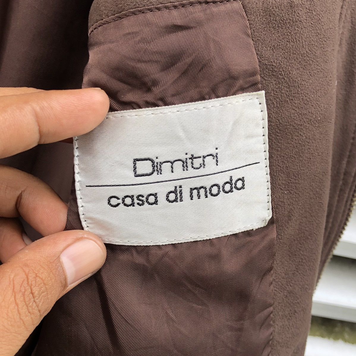 Japanese Brand Vintage Dimitri Casa di moda Bomber Jacket Size US L / EU 52-54 / 3 - 15 Thumbnail