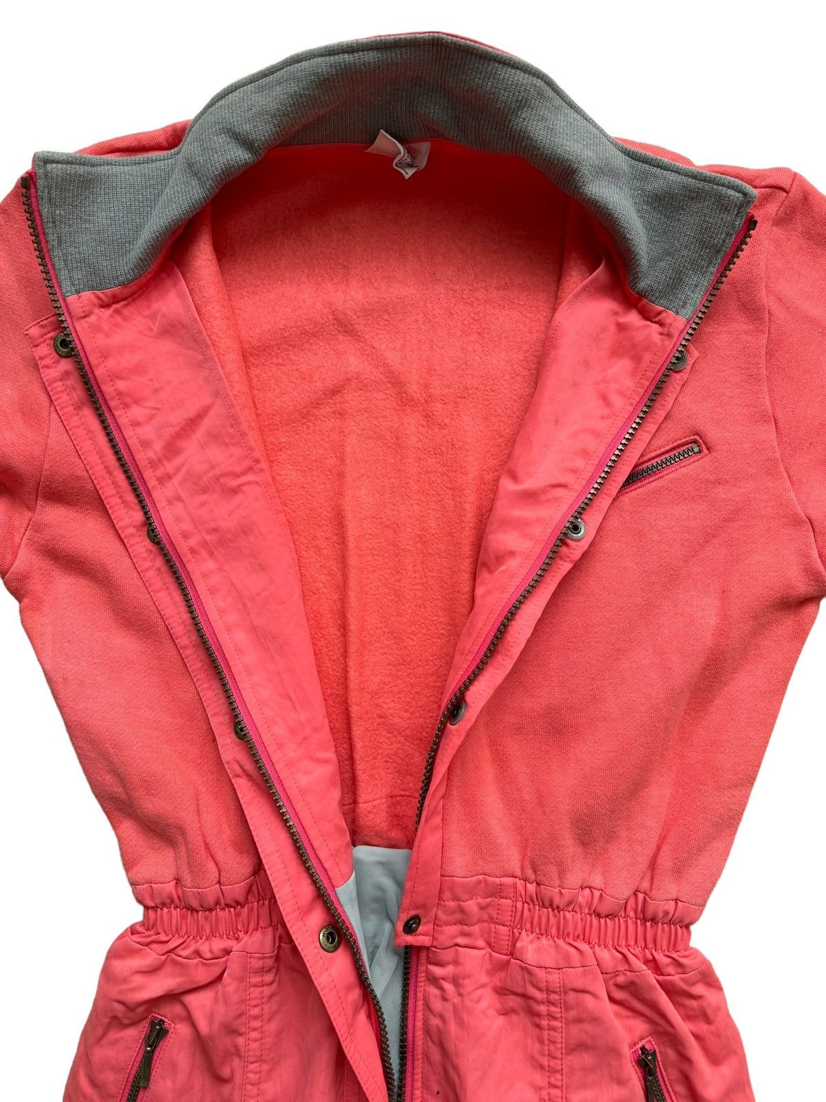 Japanese Brand Vintage Moncler Coverall Asics Skiwear Jumpsuit Size US 27 - 8 Thumbnail