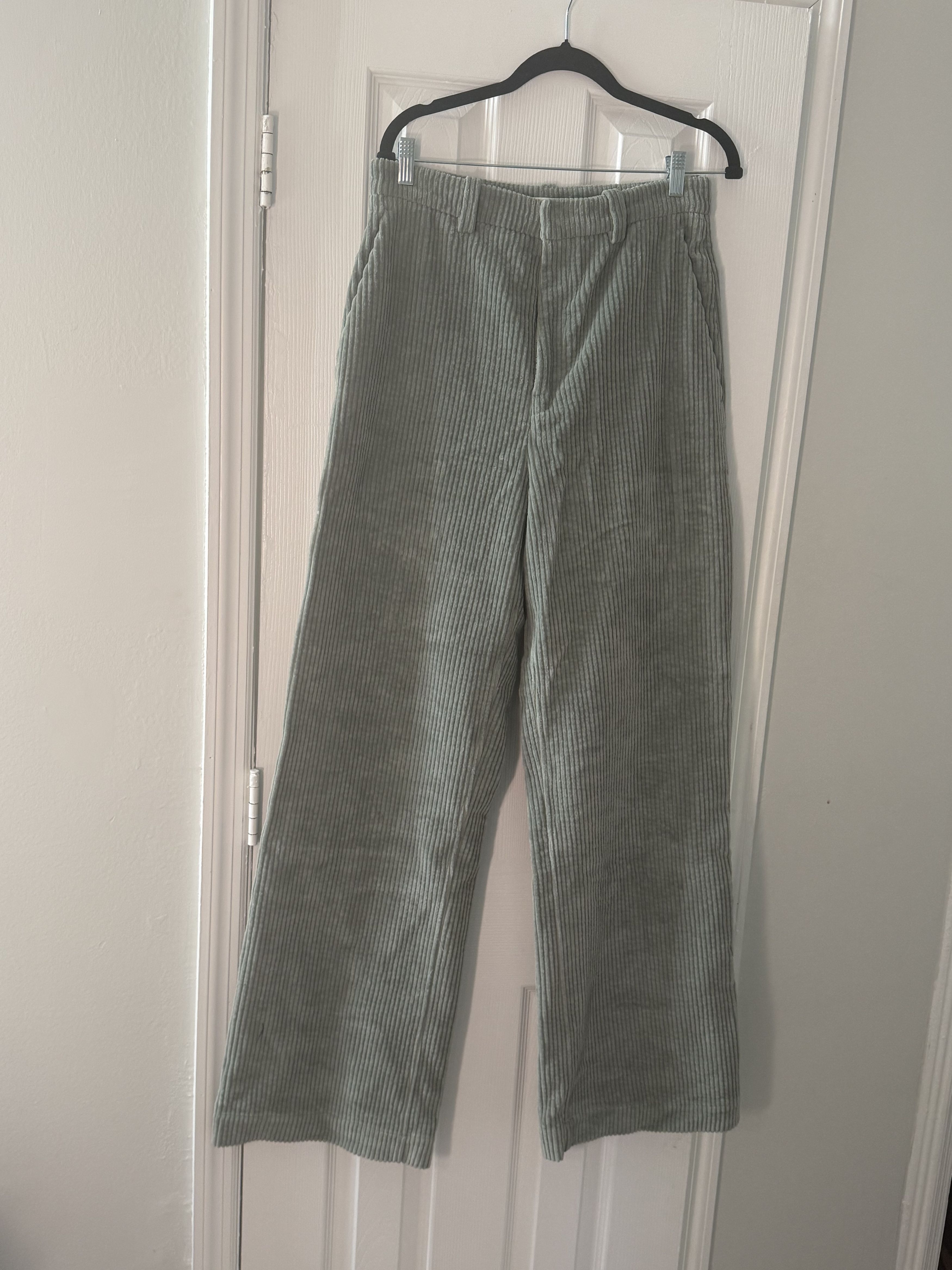 Jil Sander Wide straight leg corduroy pants Size US 30 / EU 46 - 6 Thumbnail