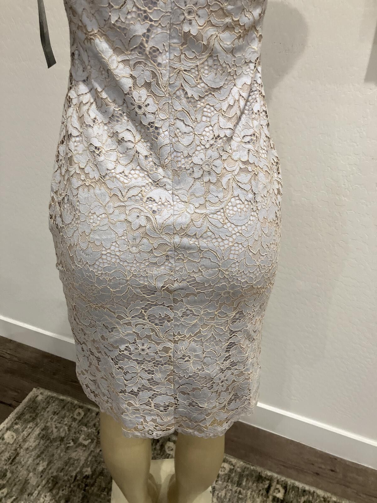 Polo Ralph Lauren NWT Sleeveless Lace Sheath Dress Size XS / US 0-2 / IT 36-38 - 6 Thumbnail
