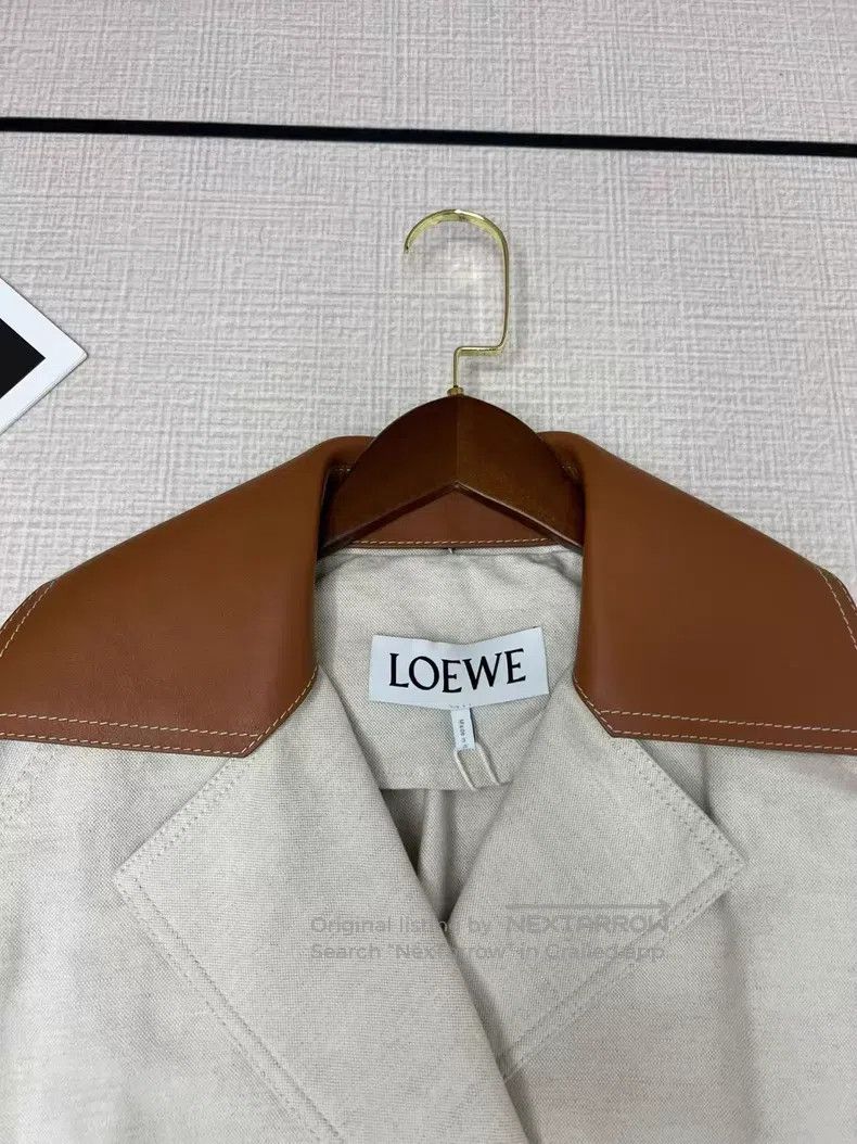 Loewe Loewe Leather Patches Jacket Size 4XL / US 24-26 - 3 Thumbnail