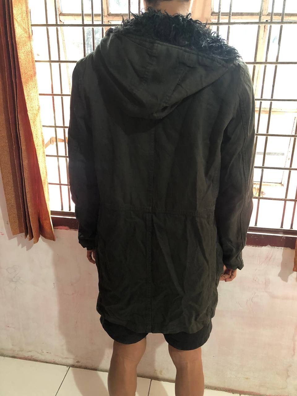 PPFM Thrashed PPFM Fur Hoodie Parkar Jacket Size US L / EU 52-54 / 3 - 16 Thumbnail