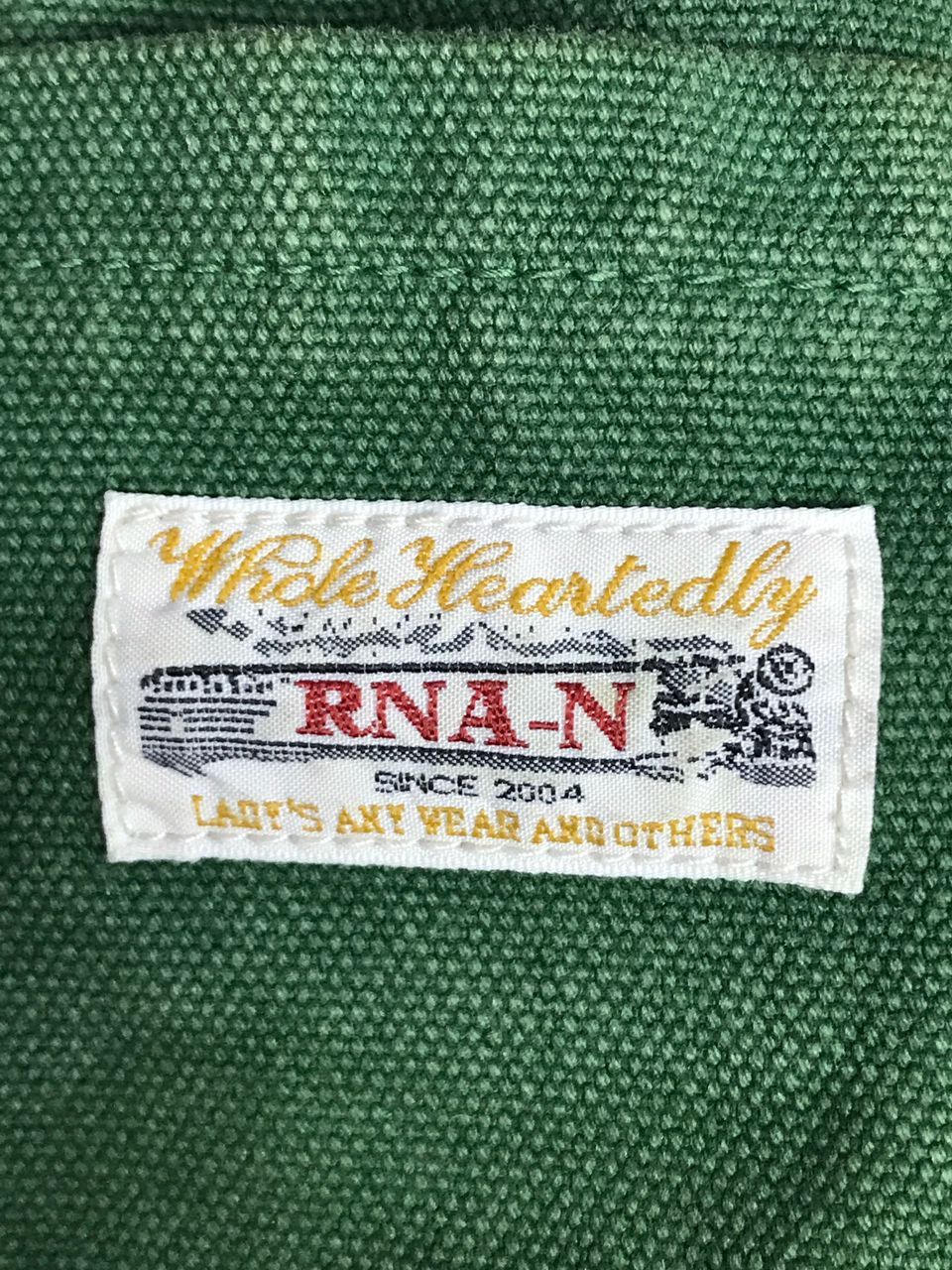Japanese Brand × Vintage Rnainc's RNA-N Distress Canvas Tote Bag Size ONE SIZE - 6 Thumbnail