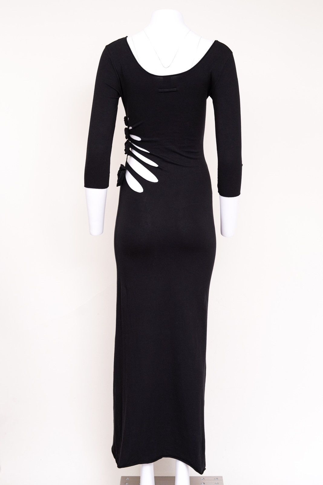 Jean Paul Gaultier Jean Paul Gaultier Black Cutout Maxi Dress Size S / US 4 / IT 40 - 5 Thumbnail