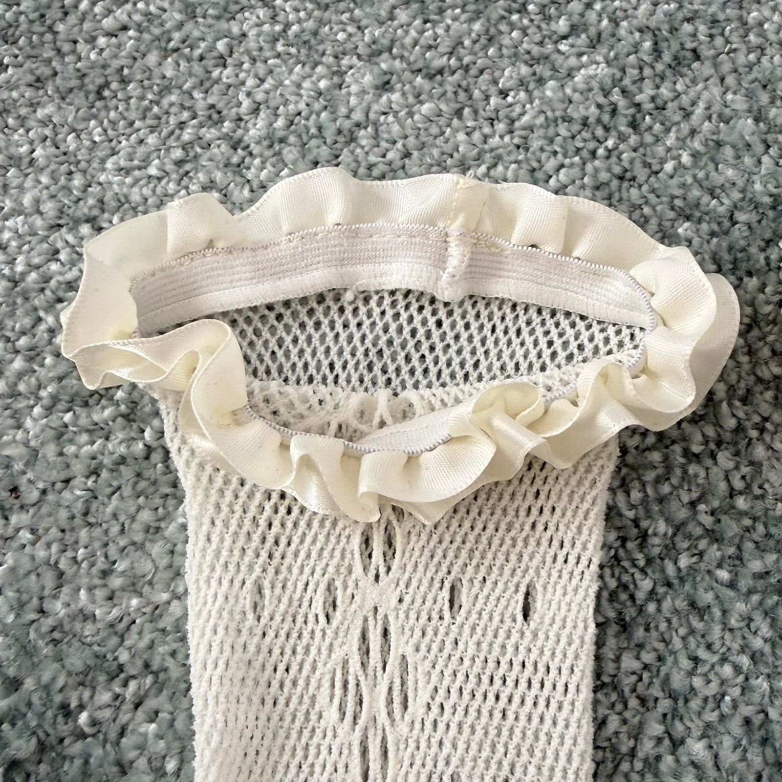 Other ✿ ruffled lace knee socks ✿ Size ONE SIZE - 6 Thumbnail
