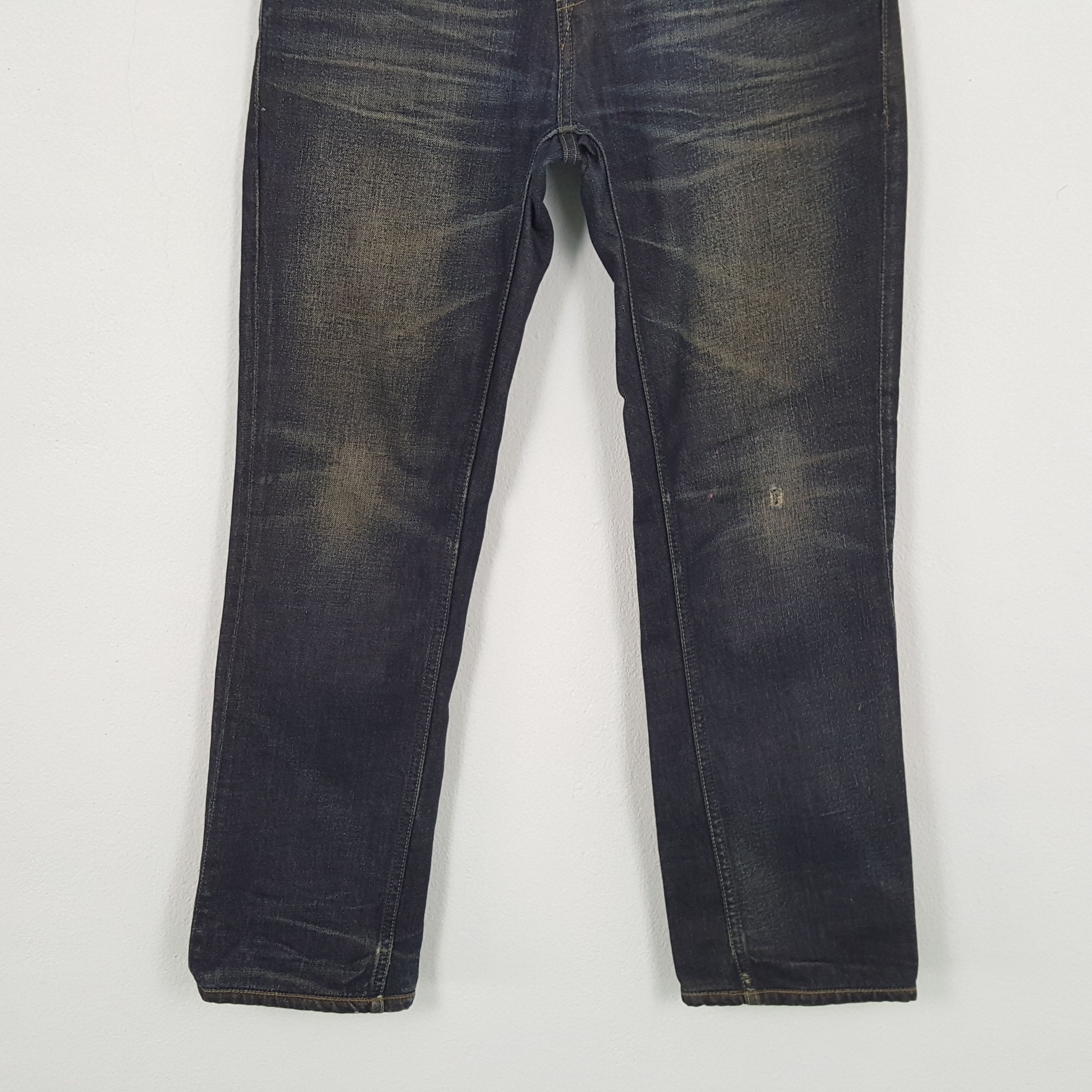 Evisu × Puma × Vintage Vintage EVISU x PUMA Japan Brand Daicock Custom Style Jeans Size US 29 - 6 Thumbnail