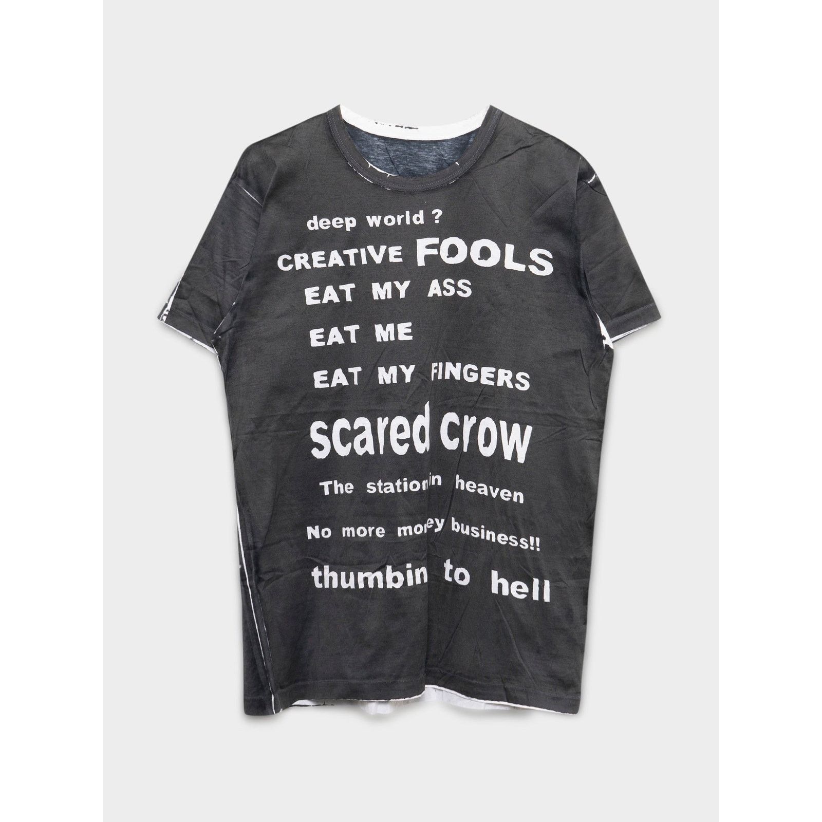 Yohji Yamamoto Eat My Ass T-Shirt Size US L / EU 52-54 / 3 - 1 Thumbnail
