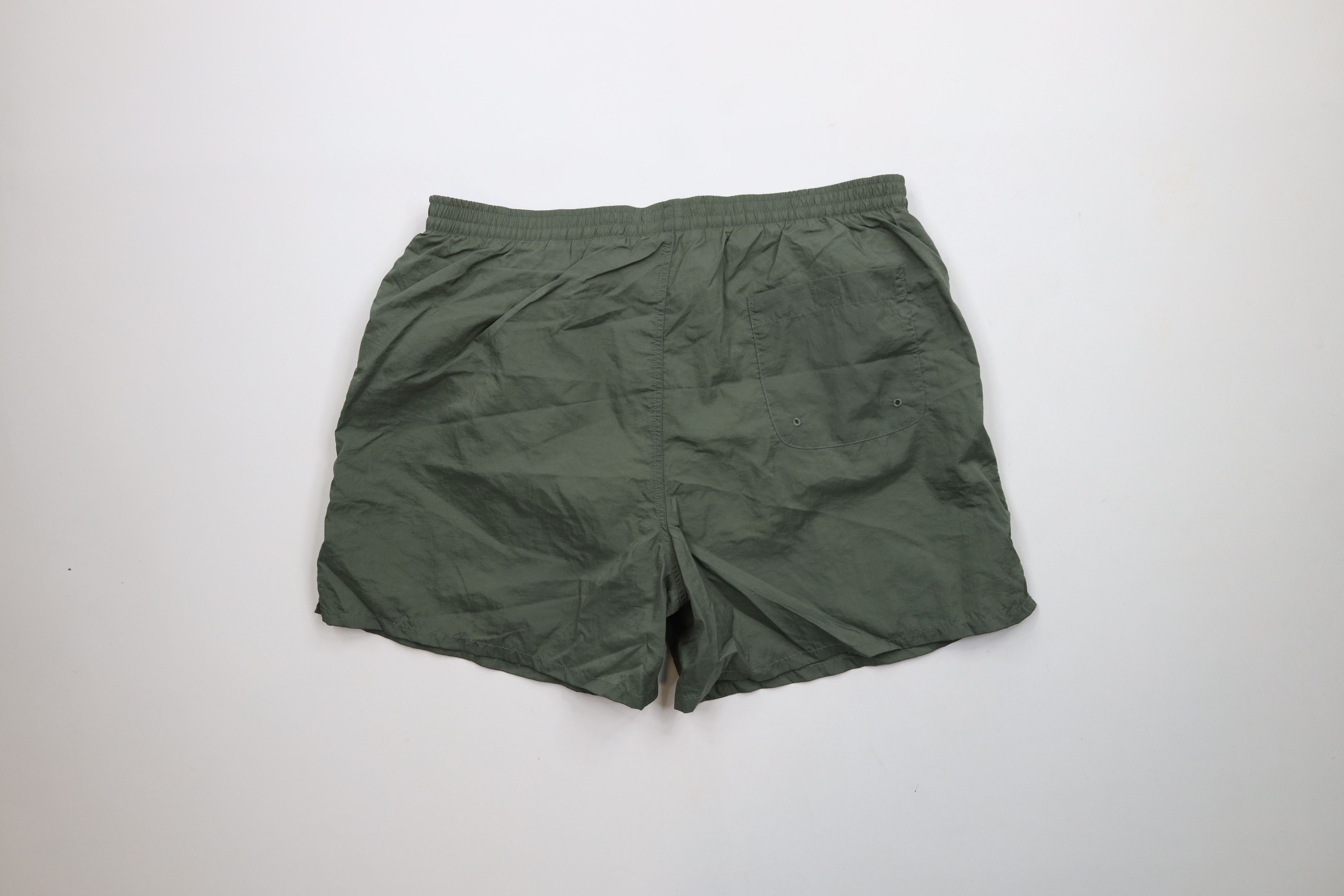 Columbia × Vintage Vintage 90s Columbia Lined Above Knee Shorts Baggies Green Size US 36 / EU 52 - 10 Thumbnail