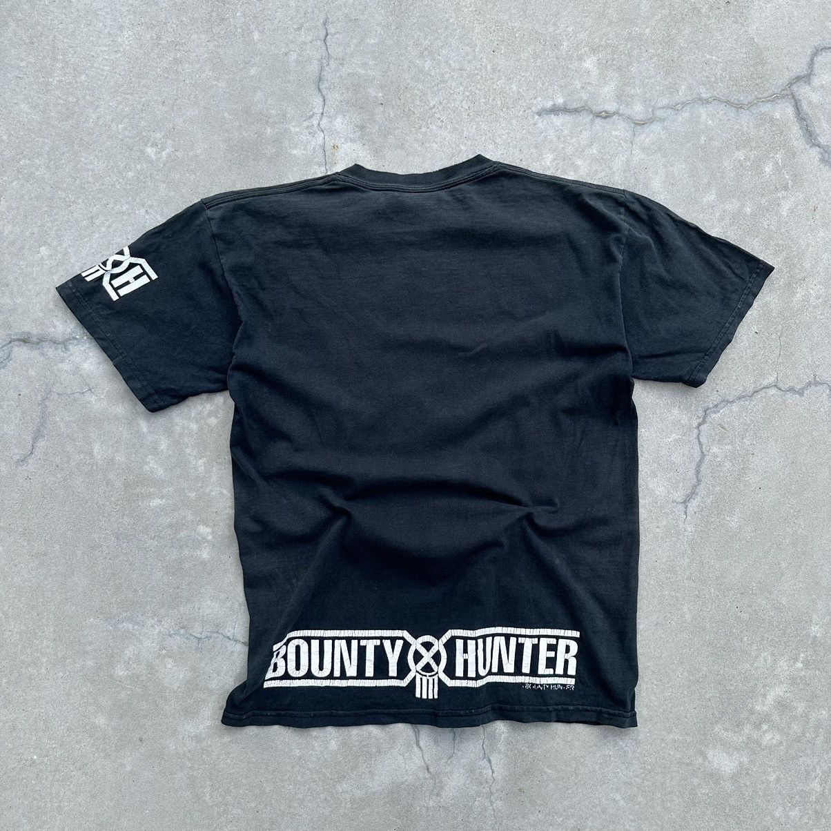 Vintage Vintage Japanese Style Bounty Hunter Y2K Trashed Rap Band Size US M / EU 48-50 / 2 - 2 Thumbnail