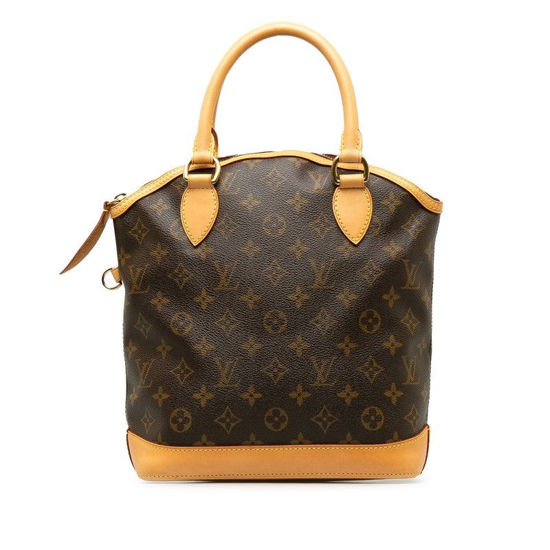 Louis Vuitton Louis Vuitton Louis Vuitton Monogram Lockit Handbag M40102 Brown PVC Leather Canvas Handbag M40102 in Great Condition Size ONE SIZE - 1 Thumbnail
