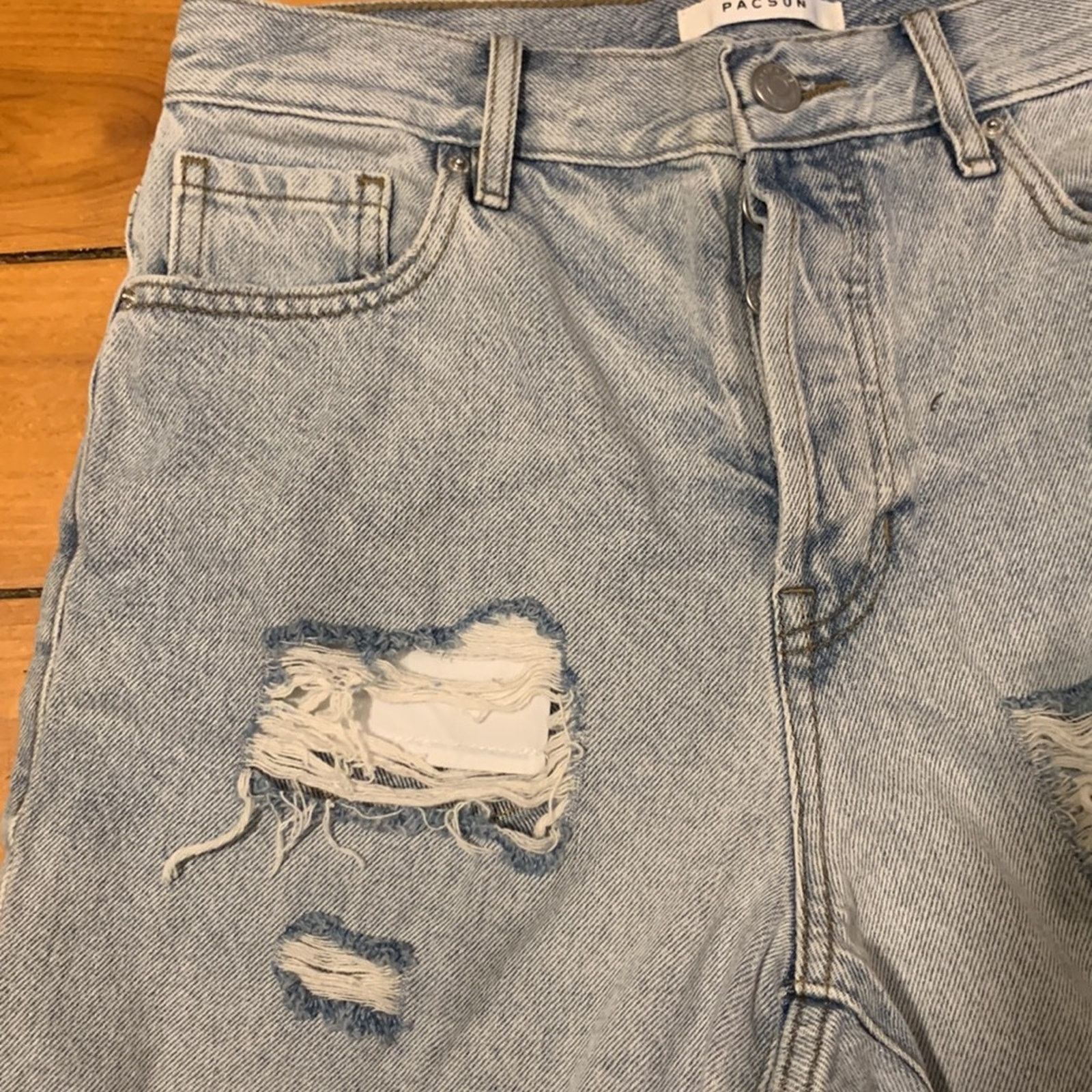 Pacsun Pacsun High Rise Boy Short Size 27" / US 4 / IT 40 - 3 Thumbnail