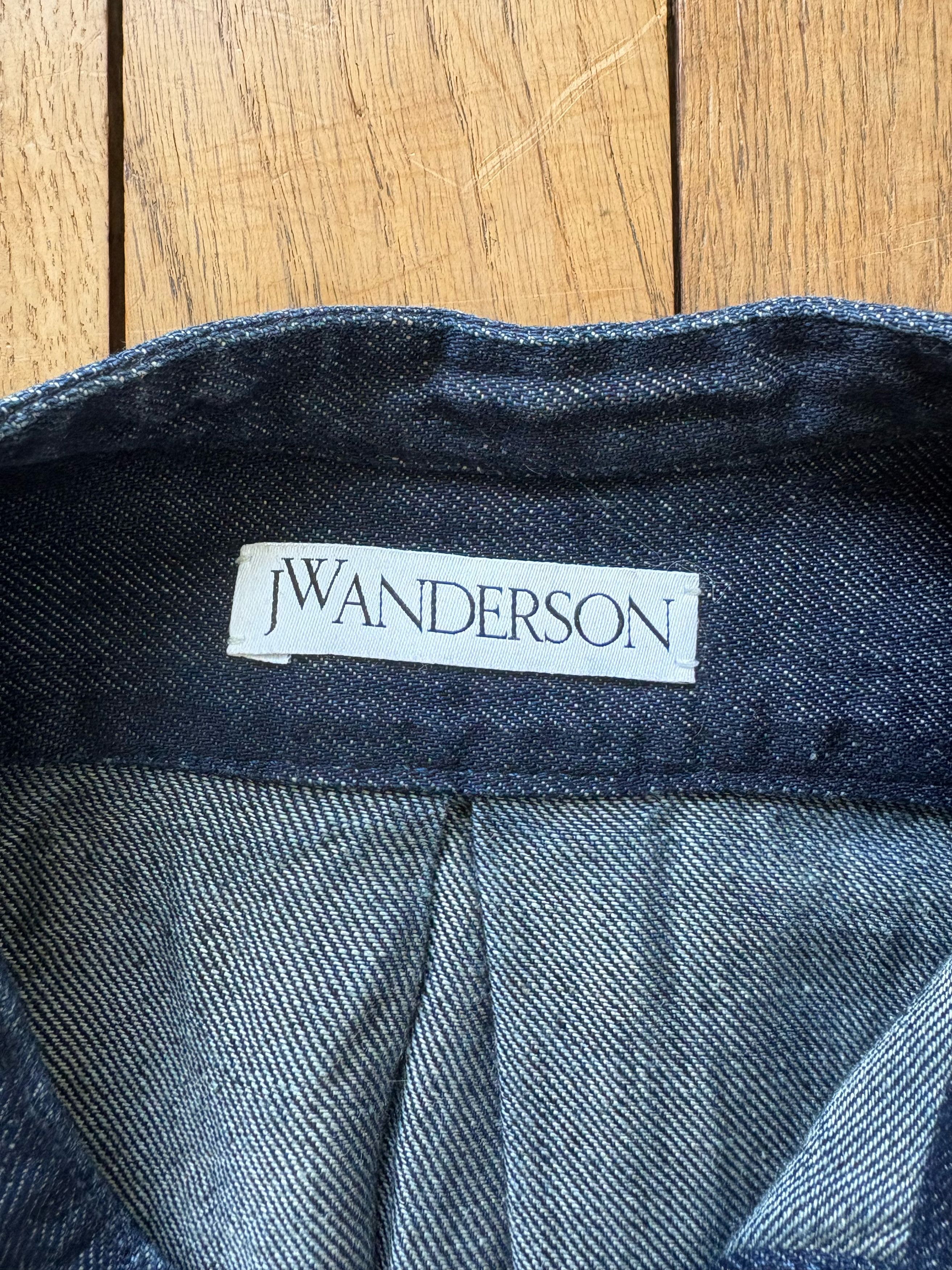 JW Anderson JW Anderson SS18 denim hearts shirt Size US S / EU 44-46 / 1 - 5 Thumbnail