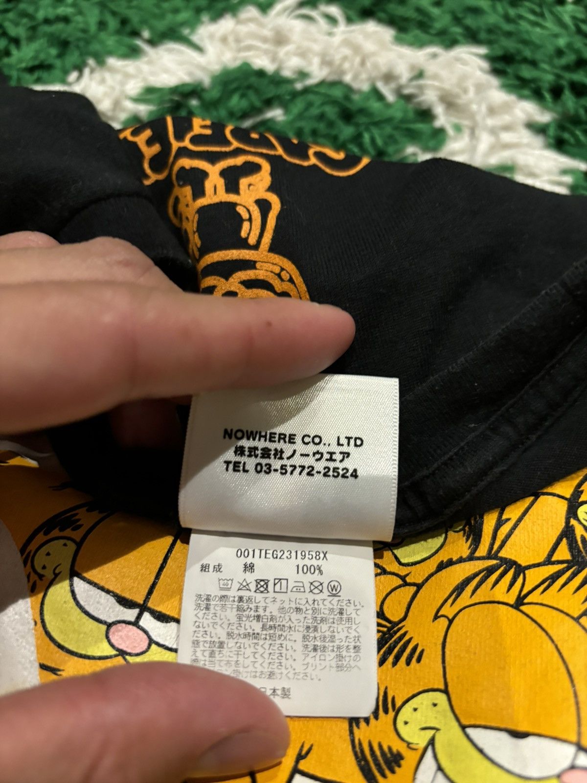 Bape BAPE x Garfield #6 Tee Size US XL / EU 56 / 4 - 4 Thumbnail