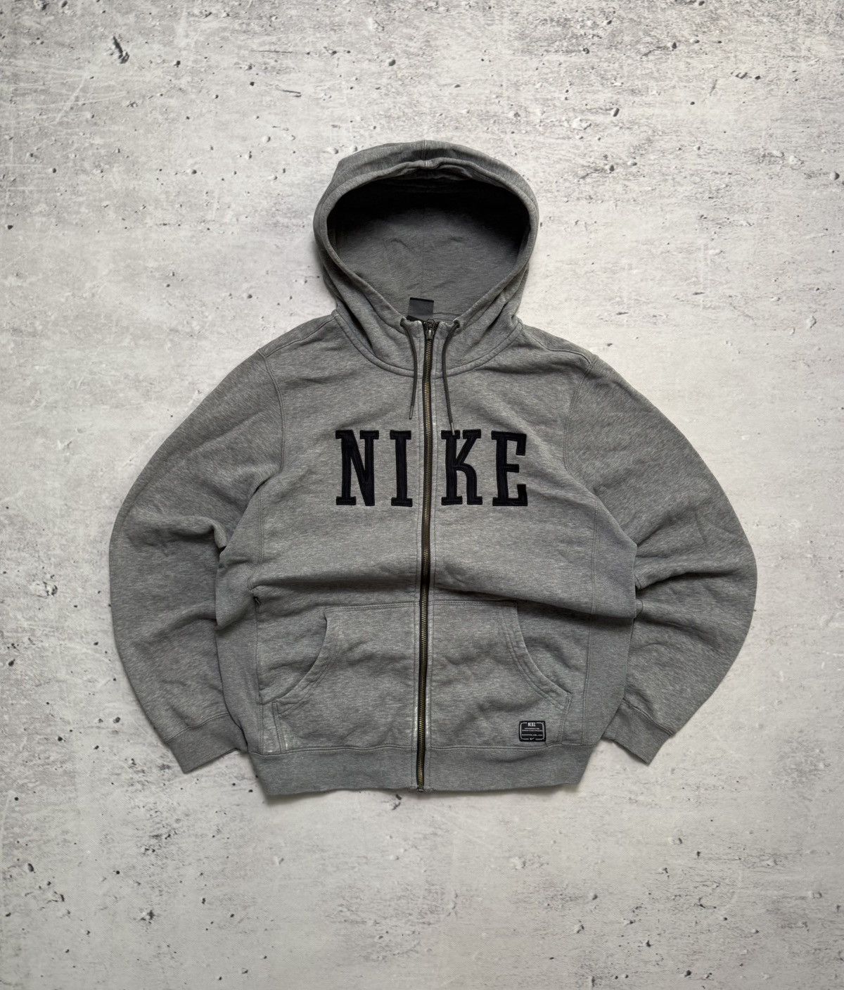 Nike × Vintage NIKE VINTAGE CENTER LOGO OVERSIZE BOXY ZIP HOODIE Size US M / EU 48-50 / 2 - 1 Thumbnail
