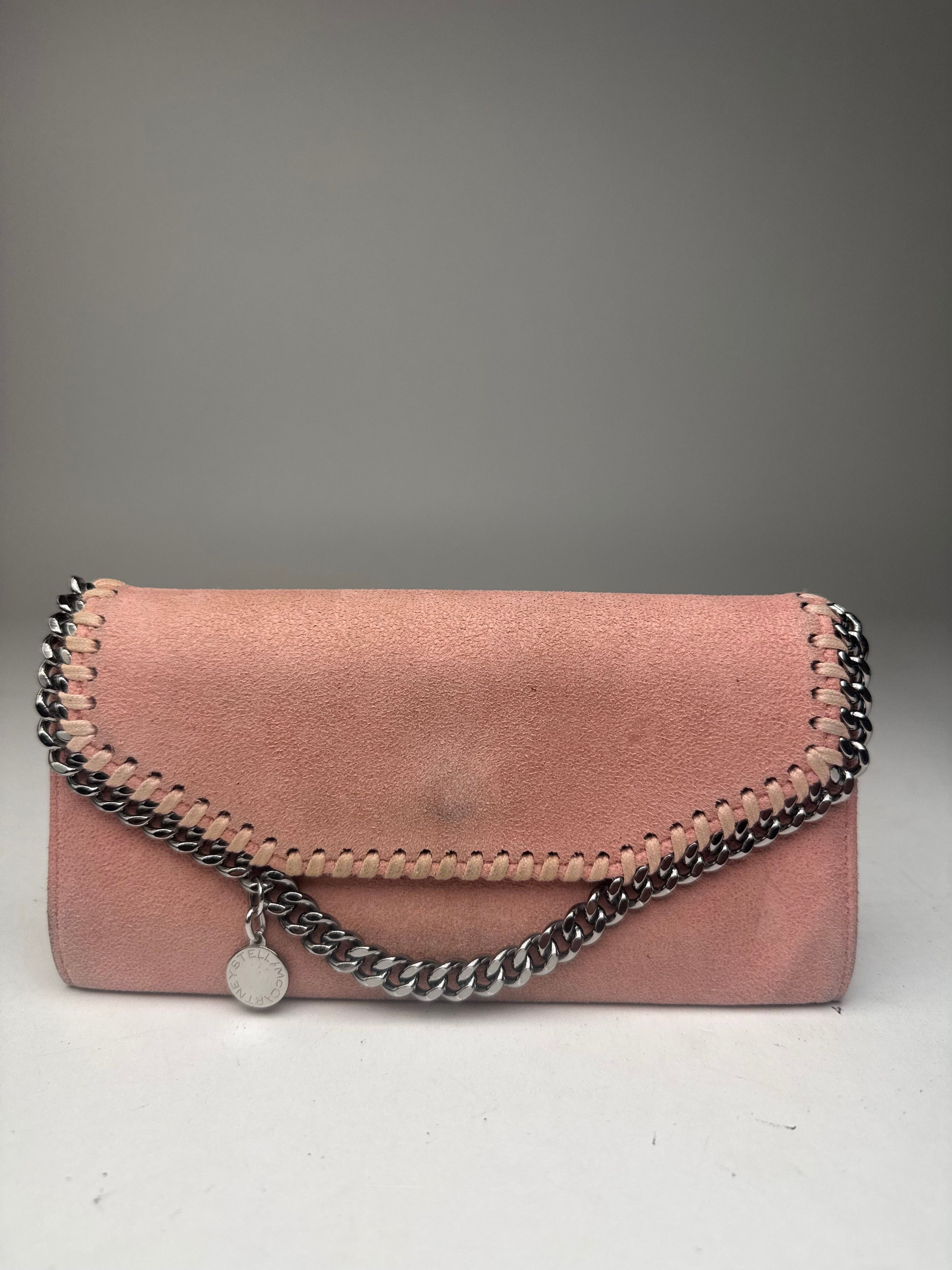 Stella McCartney Vintage Stella Mc Cartney Vegan Suede Wallet Pink Size ONE SIZE - 1 Thumbnail