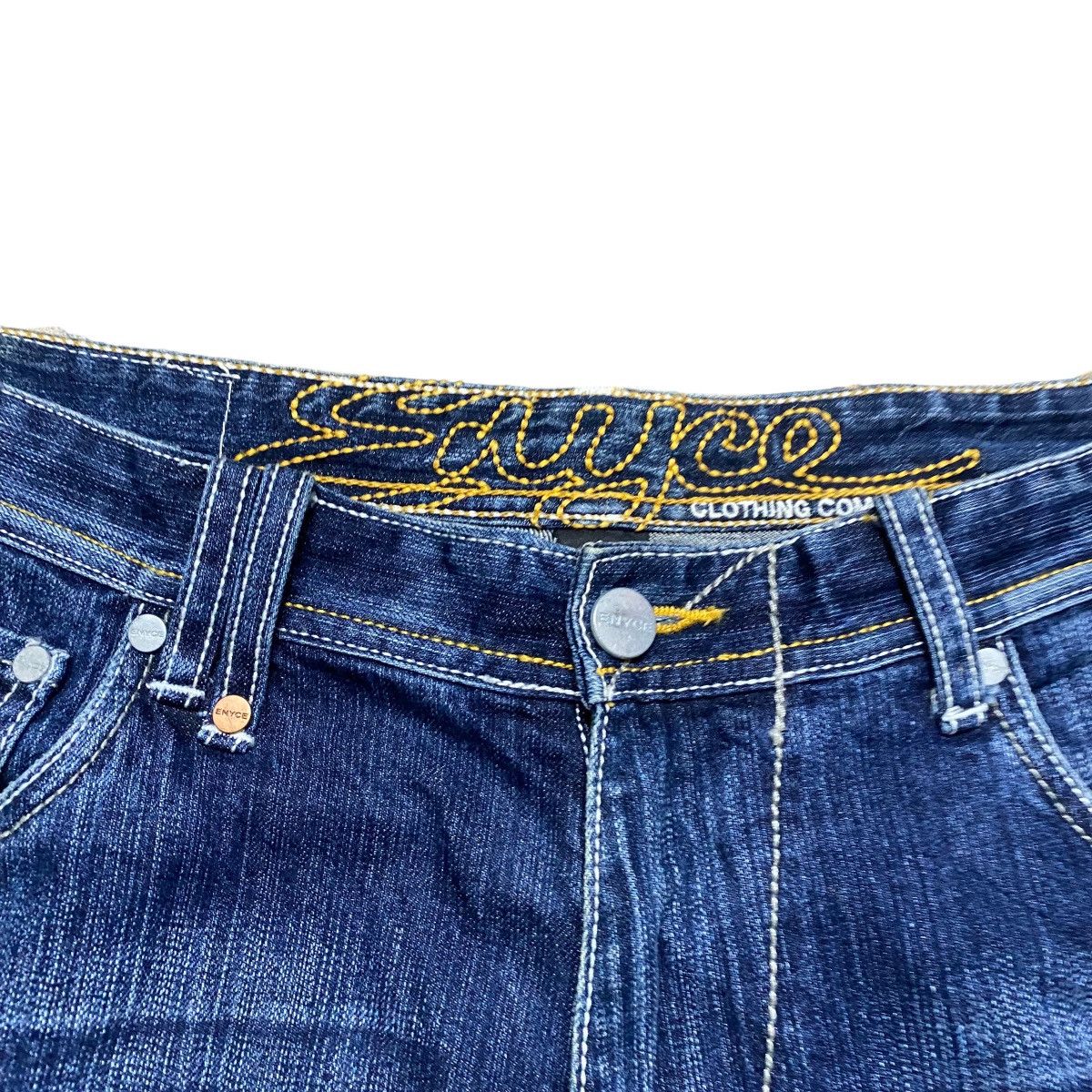 Enyce Vintage Enyce Denim Patchwork Baggy Pants Size US 36 / EU 52 - 6 Thumbnail