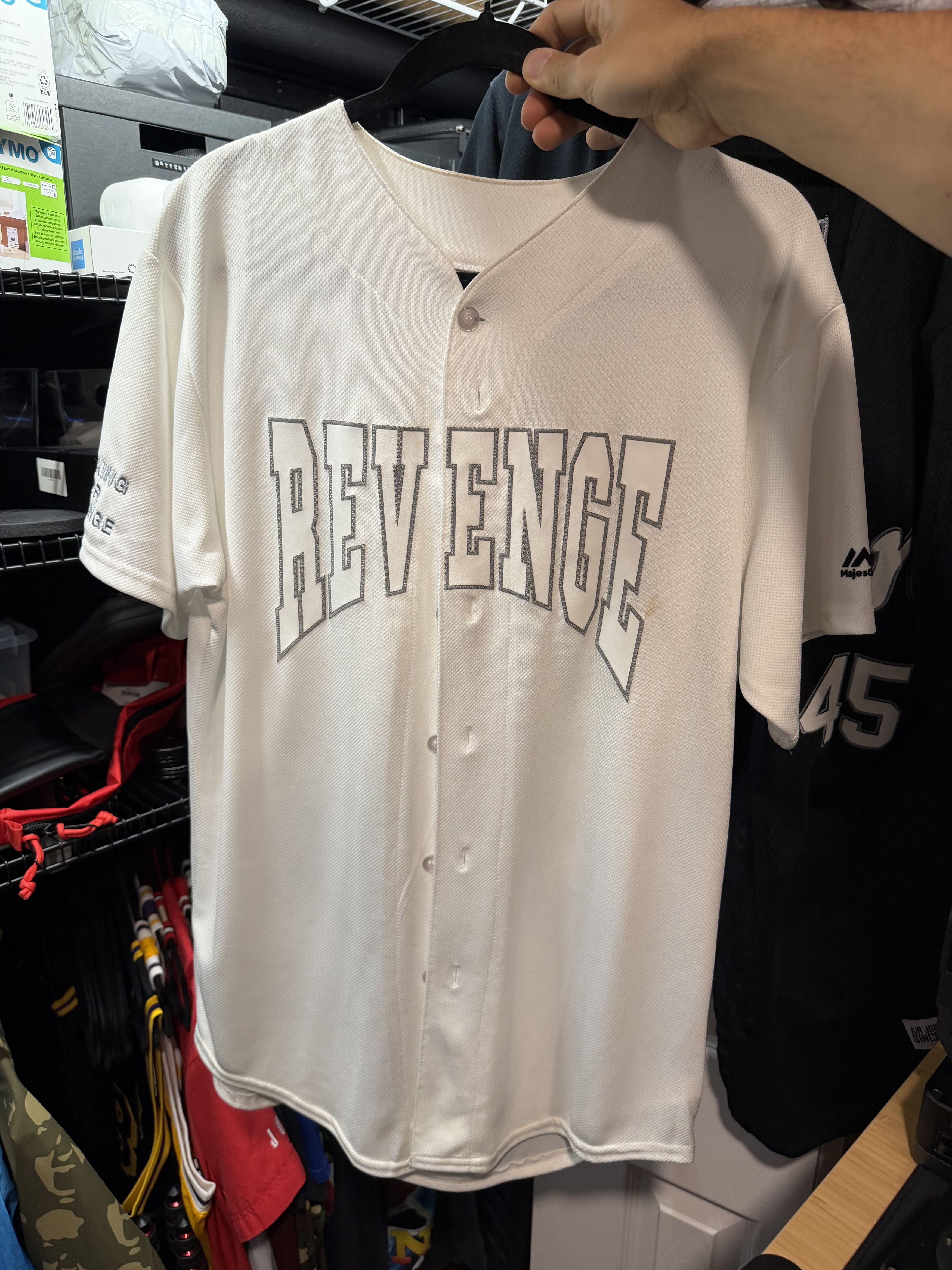 Majestic Drake Summer Sixteen Tour (2016) baseball jersey Size US M / EU 48-50 / 2 - 1 Thumbnail