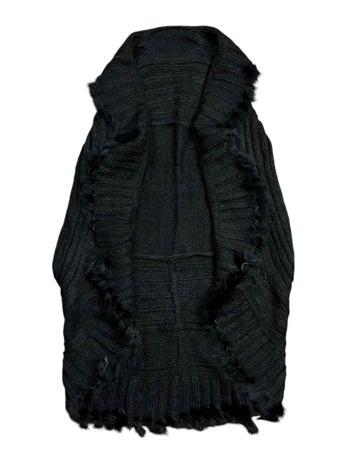 14th Addiction 2000s Batsu - Vkei Fur Vest Size US M / EU 48-50 / 2 - 4 Thumbnail