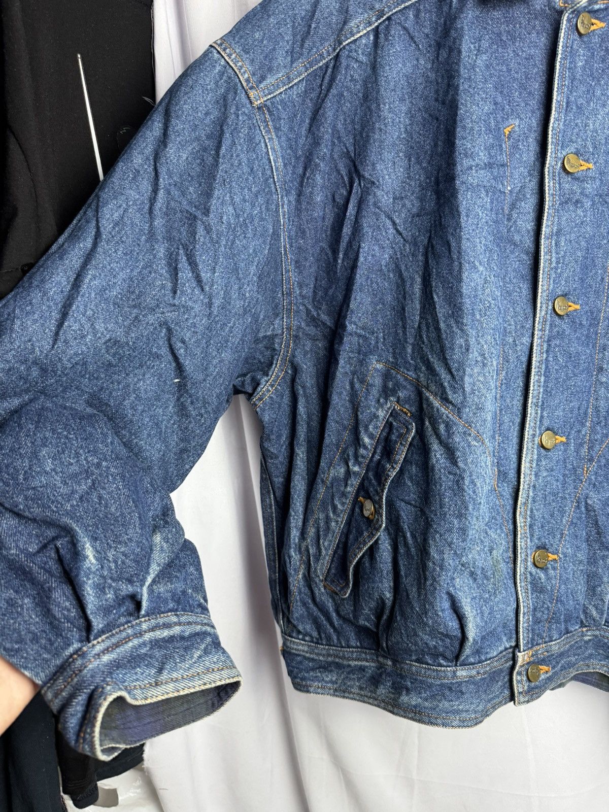 Hysteric Glamour Papas Maniere De Heming Denim Jacket Vintage Style Size US L / EU 52-54 / 3 - 7 Thumbnail