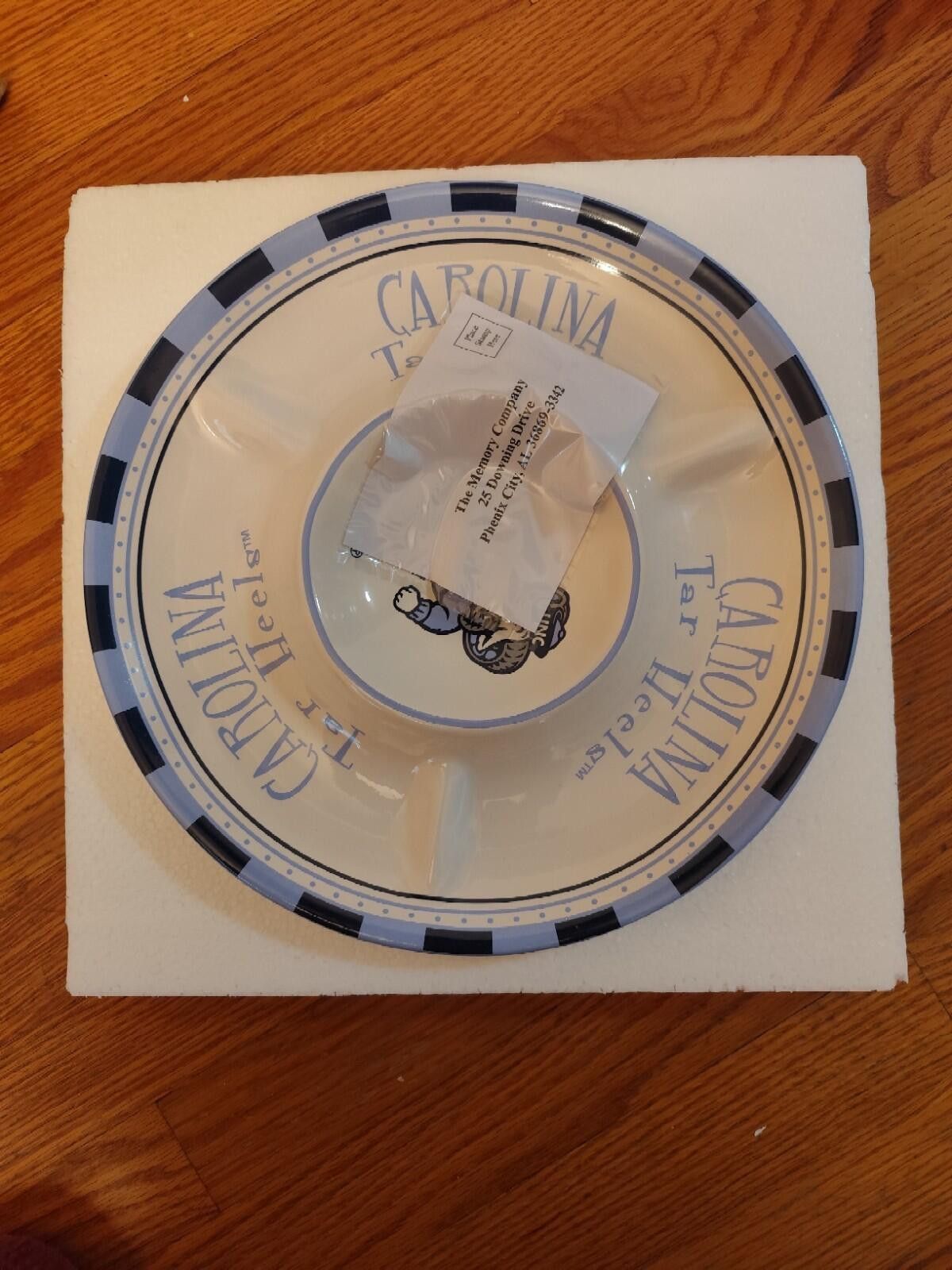 Other University North Carolina Tar Heels Serving Tray Chip Dip Size ONE SIZE - 5 Thumbnail