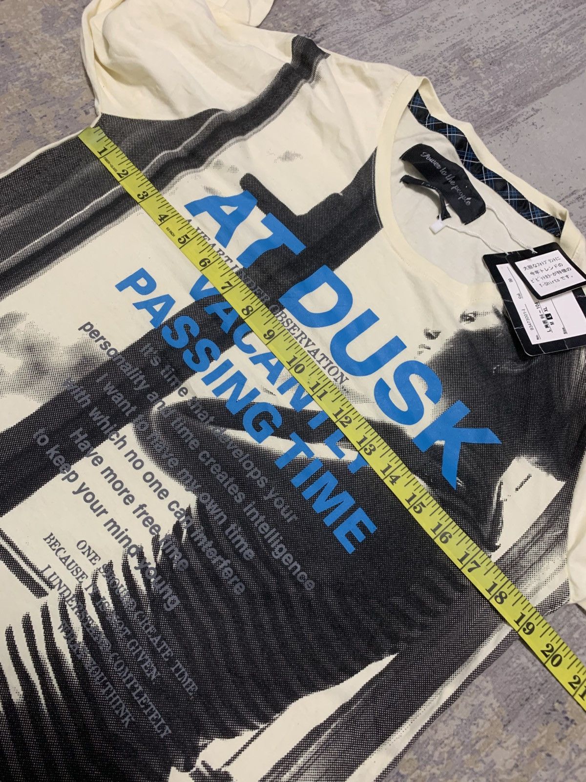 Hysteric Glamour Power To The People Japanese Poem Graphic Long Sleeve Size US L / EU 52-54 / 3 - 9 Thumbnail