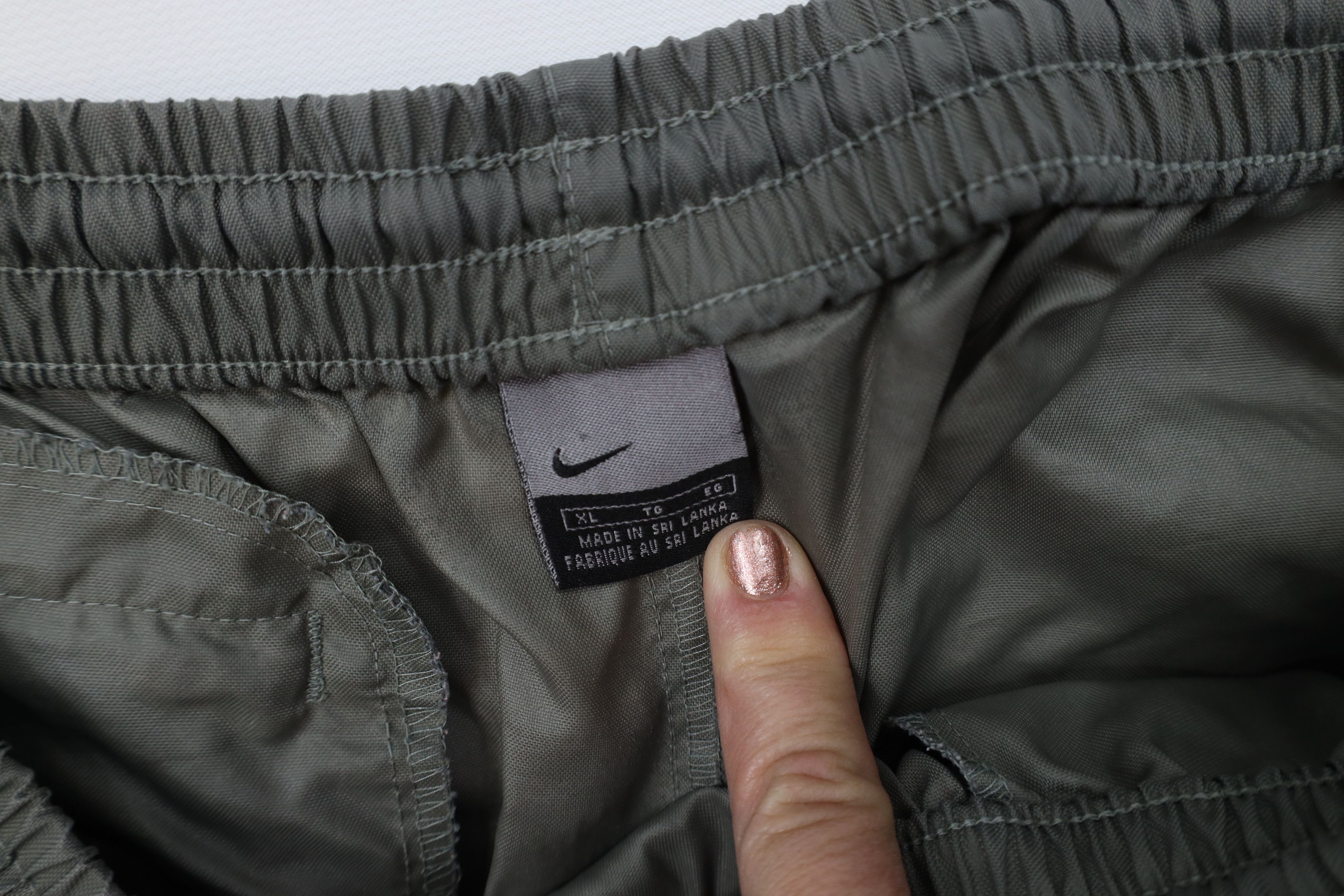 Nike Vintage Y2K Nike Mini Swoosh Wide Leg Windbreaker Pants Size US 38 / EU 54 - 10 Thumbnail