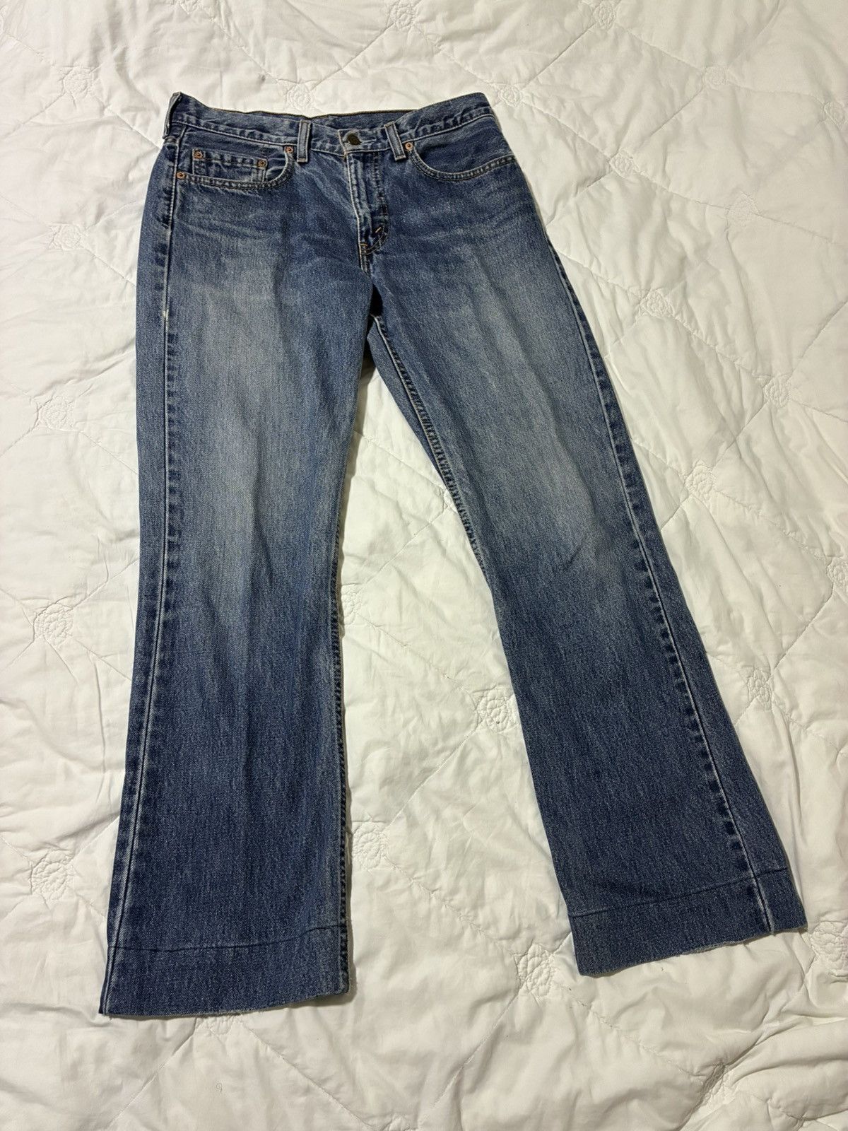 Other Vintage Levi's 553 Blue Jeans Insert Size W32 L32 Rigid Size US 32 / EU 48 - 2 Thumbnail