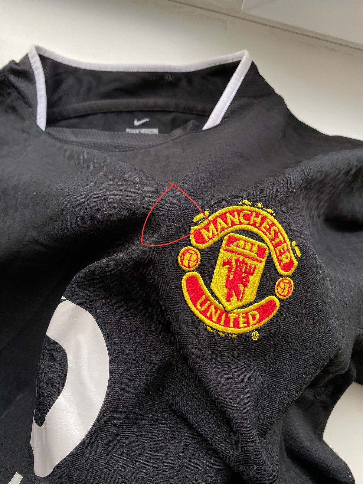 Nike Nike Man United 03-05 Away Vodafone Black Jersey M Size US M / EU 48-50 / 2 - 6 Thumbnail