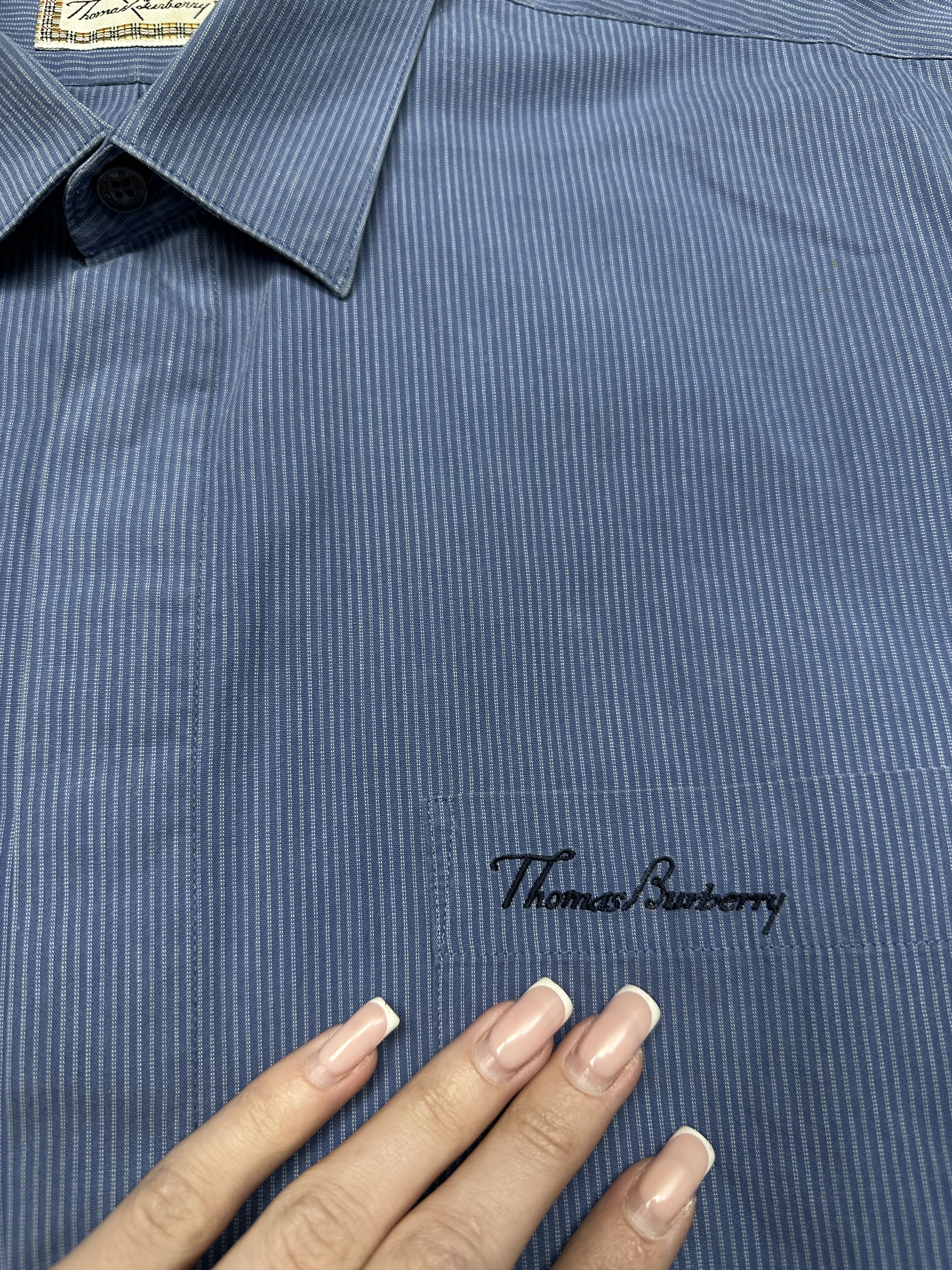 Burberry Thomas Burberry Mens Long Sleeve Shirt Size US XL / EU 56 / 4 - 3 Thumbnail