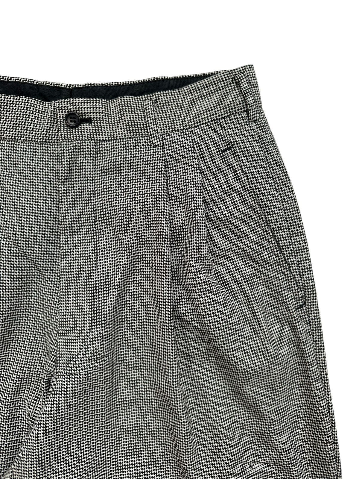 Comme des Garcons Comme des Garçons Homme Plus AW1991 Houndstooth Wool Trouser Size US 28 / EU 44 - 16 Thumbnail