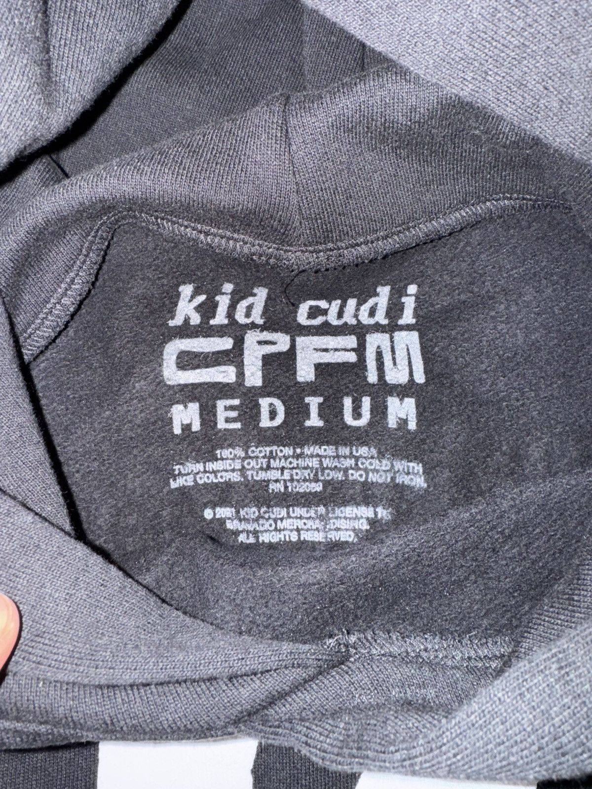 Cactus Plant Flea Market × Kid Cudi KC CPFM I AM CURIOUS HOODIE Size US M / EU 48-50 / 2 - 8 Thumbnail