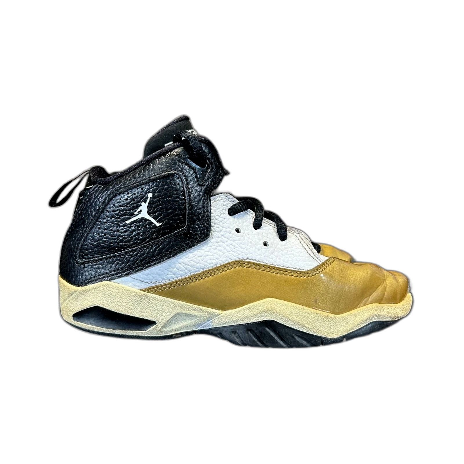 Nike Jordan Trainers Kids Size US 1.5Y B'Loyal TD White Black Gol Size US XXS / EU 40 - 1 Thumbnail