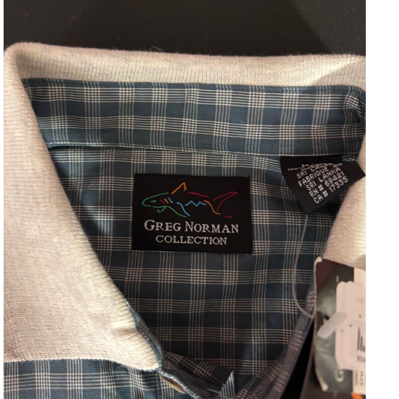 Greg Norman Vtg 1996 Greg Norman Plaid Golf Polo Shirt M NWT Size US M / EU 48-50 / 2 - 4 Thumbnail