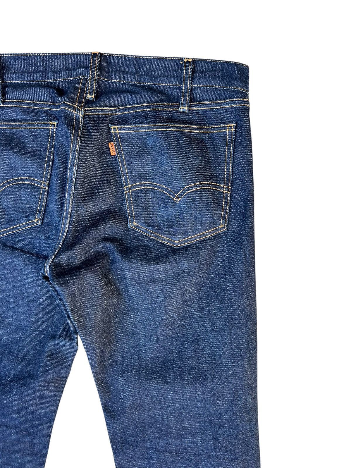 Levi's Vintage Clothing Vintage 2005 Levi’s 606 Big E Orange Tab Denim Skinny Jeans Size US 32 / EU 48 - 5 Thumbnail