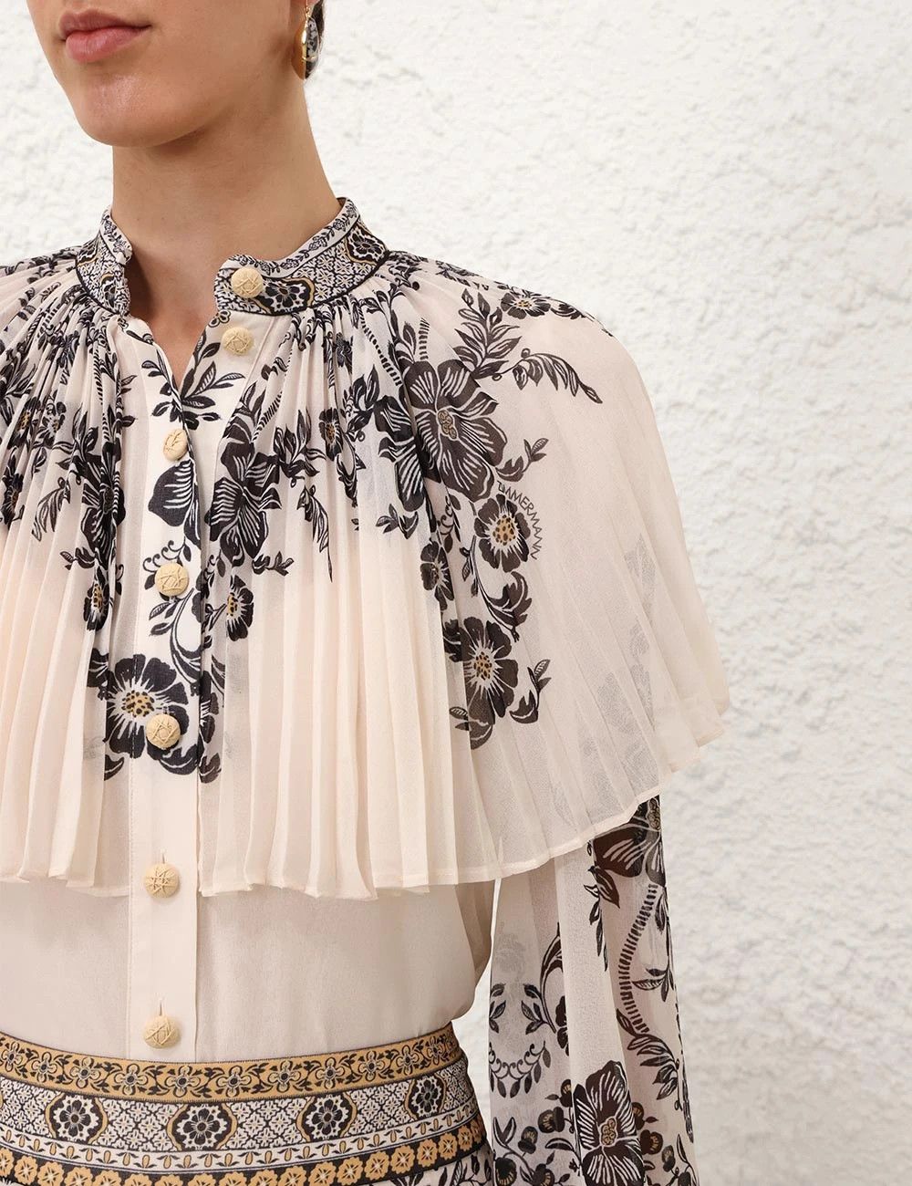 Zimmermann oc11z0226 Dawning Sunray Blouse In Multicolor Size S / US 4 / IT 40 - 5 Thumbnail