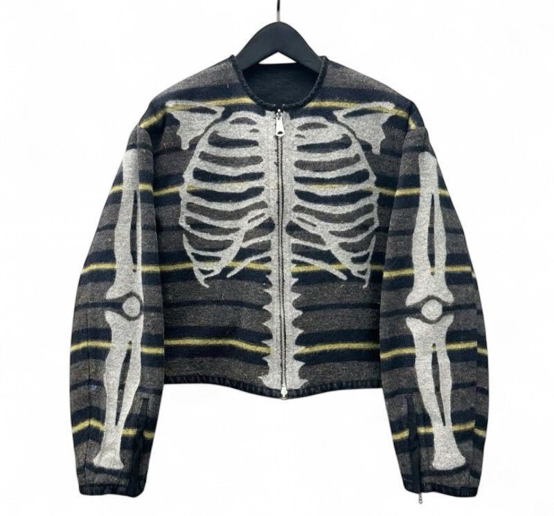 Kapital Kapital Denim Bone Lining Reversible Motocross Jacket Size US XXL / EU 58 / 5 - 1 Thumbnail