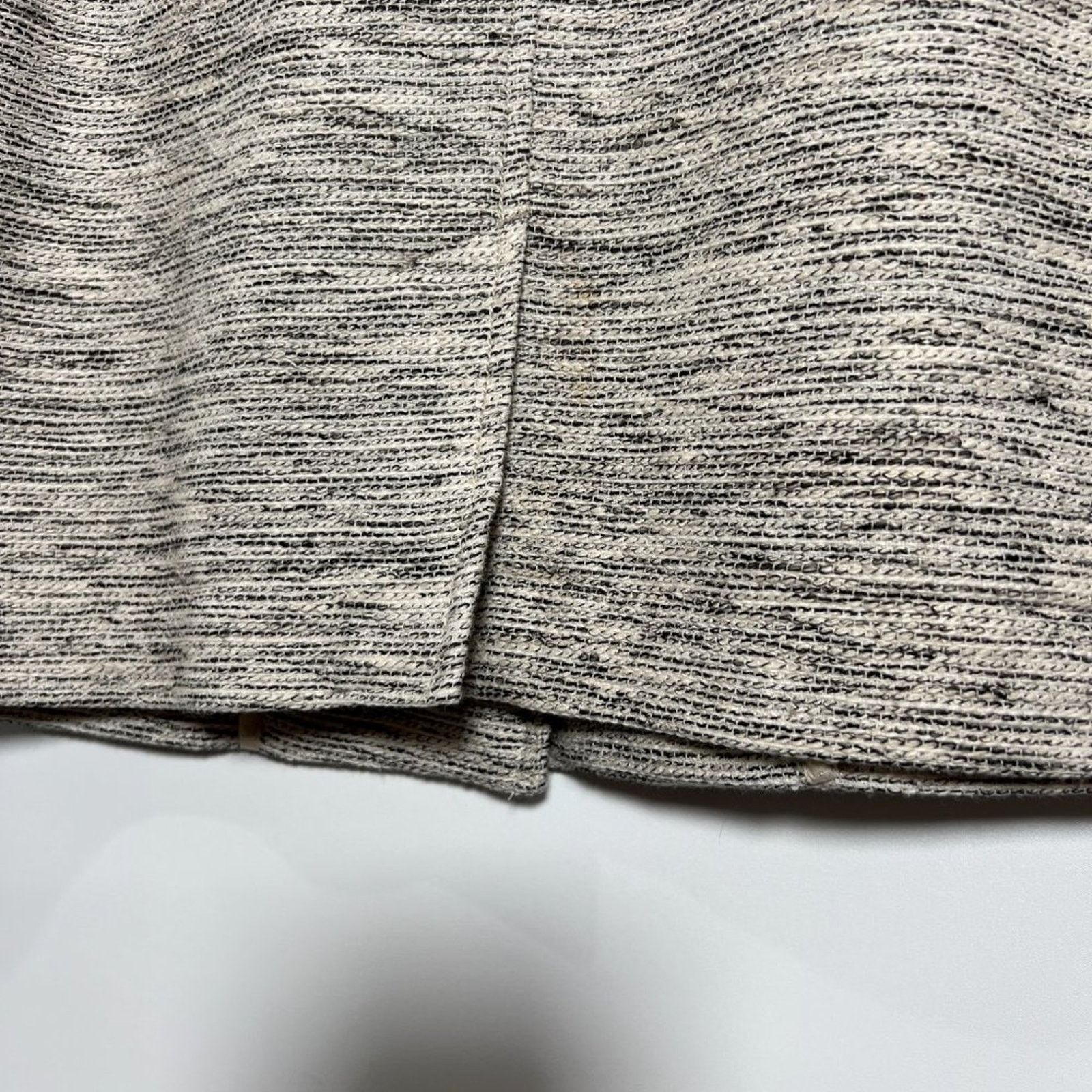 Eileen Fisher Eileen Fisher Ecru Tweed Round Neck Jacket PP XS Size XS / US 0-2 / IT 36-38 - 12 Thumbnail