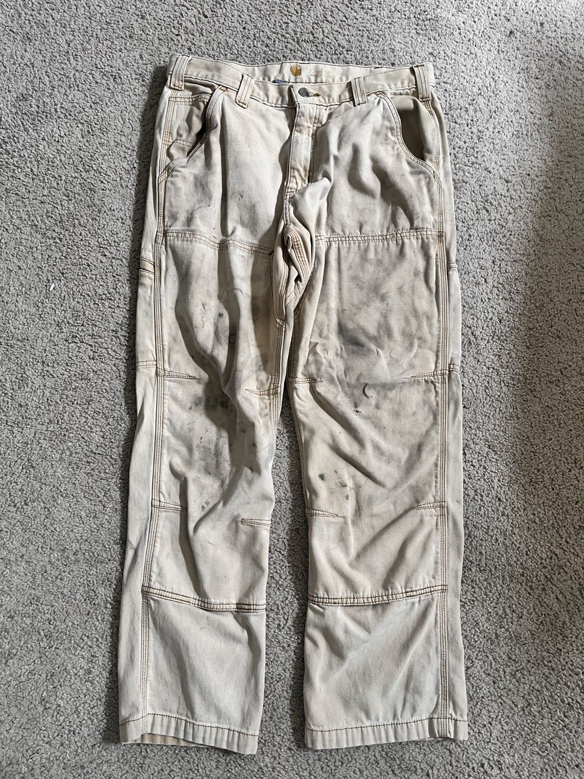 Carhartt Carharrt double knee pants Size US 33 - 1 Thumbnail
