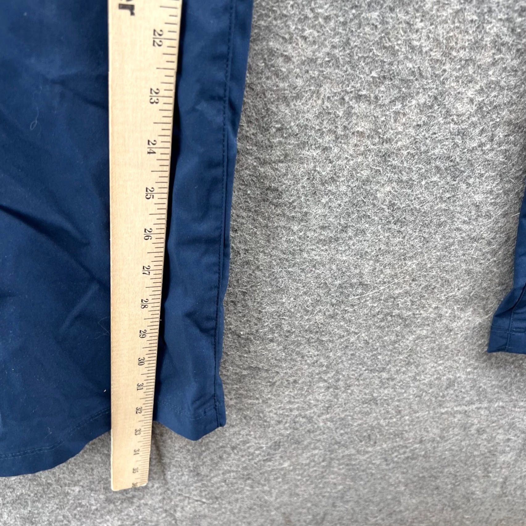 UNTUCKit UNTUCKit Pants Men 36x34 Adult Blue Straight Chino Flat Polyester Trousers Knit Pants Jeans Dress Flat Front Button Pockets Regular Rise Mid Size US 36 / EU 52 - 6 Thumbnail